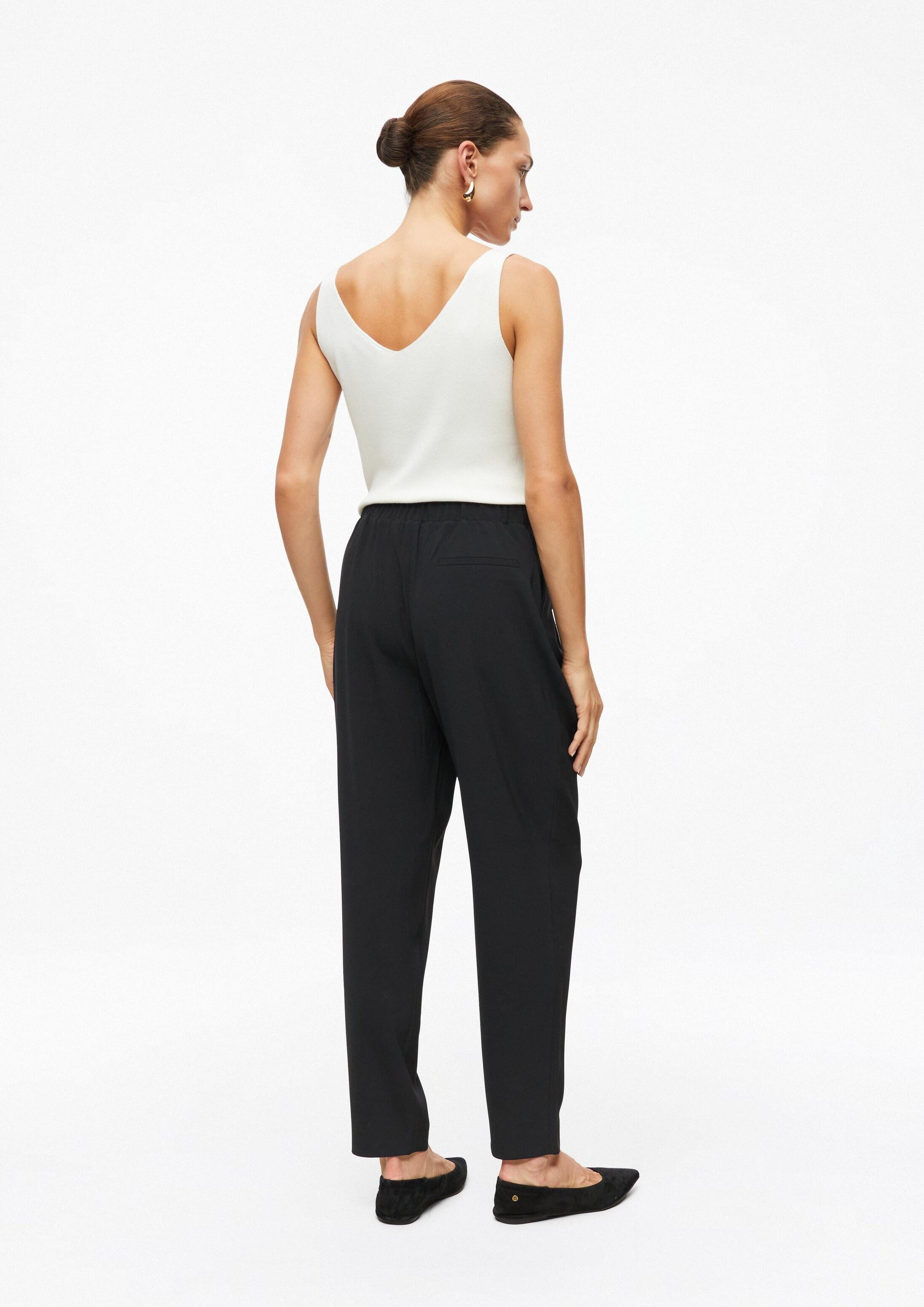 s.Oliver Jogginghose Hose Jogpants mit High Rise und Weitenregulierung