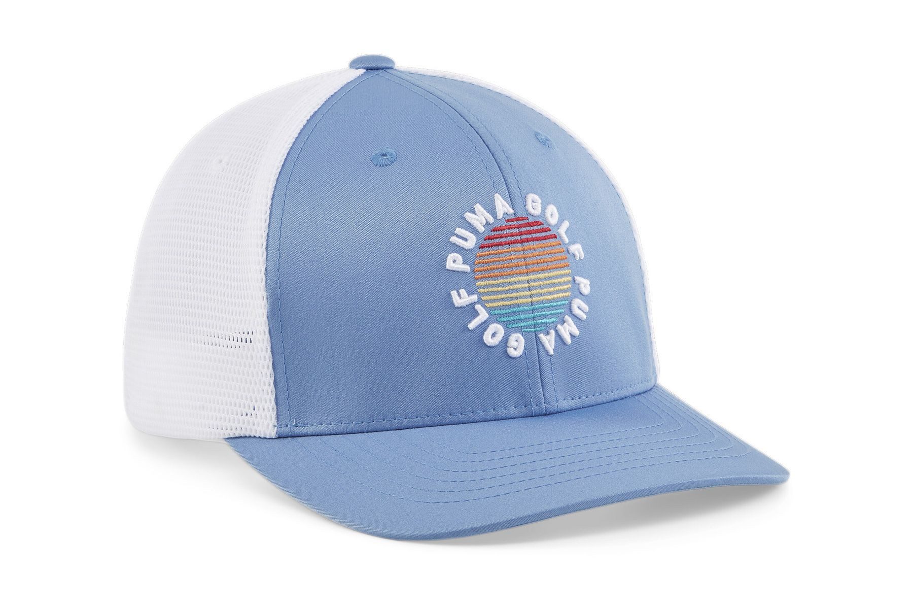PUMA Baseball Cap Puma Golf Cap Twilight Trucker Weiß/Blau One Size