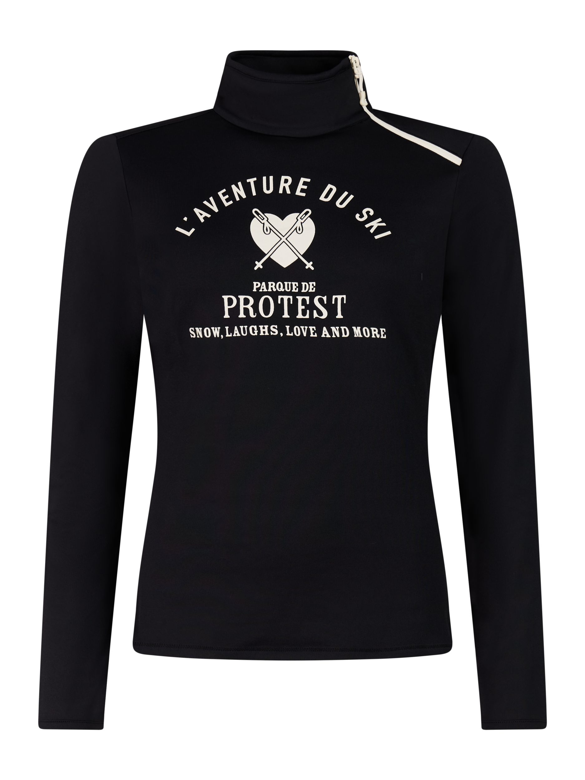 Protest Fleecejacke PRTHolker active top True Black
