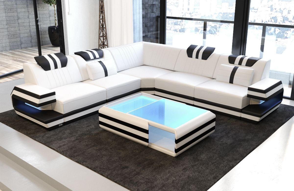 Sofa Dreams Ecksofa Ledercouch Sofa Leder günstig online kaufen