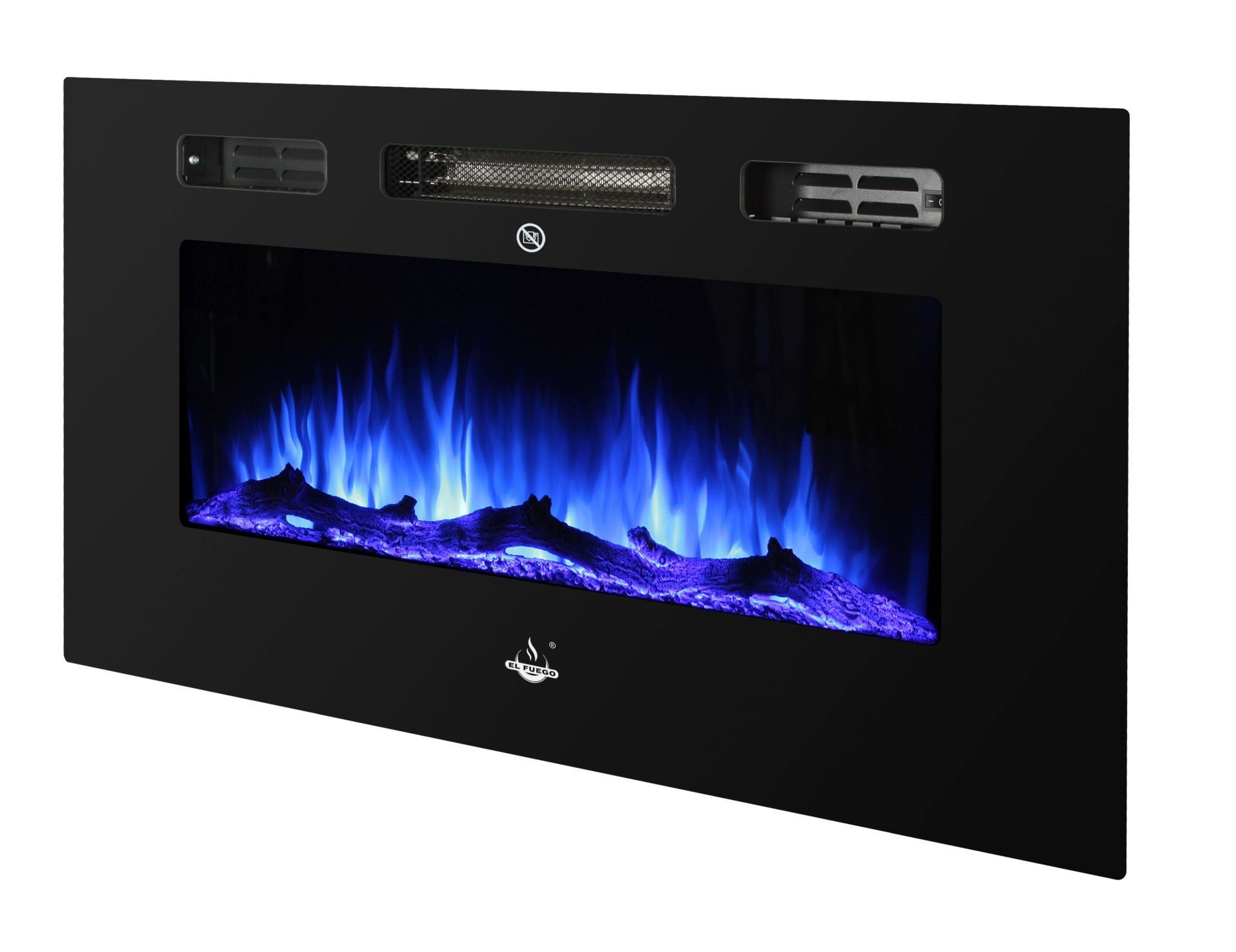 El Fuego Elektrokamin AY6392 Elektrokamin "Bern 130", "Bern 130", schwarz, 900/1800W, regelbar
