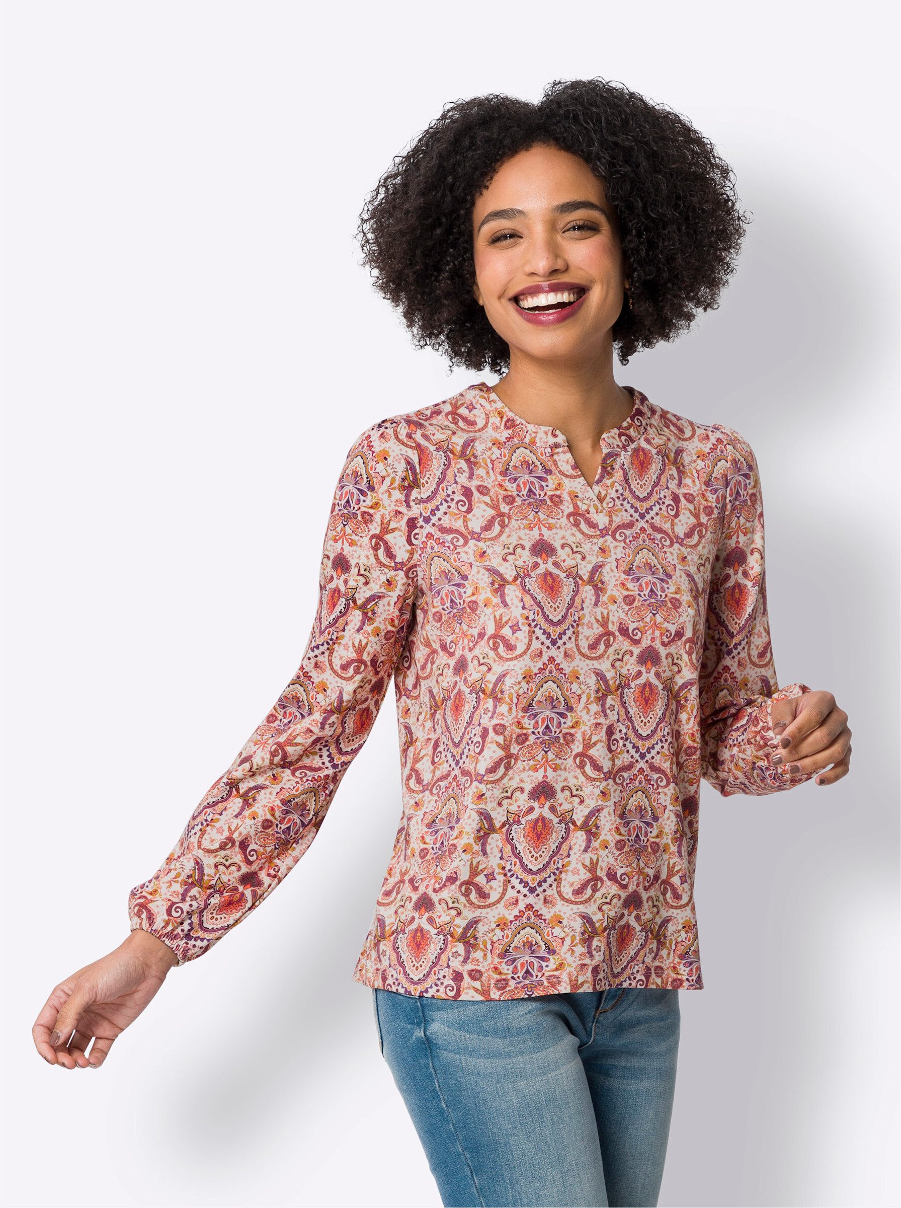 heine T-Shirt Blusenshirt . günstig online kaufen