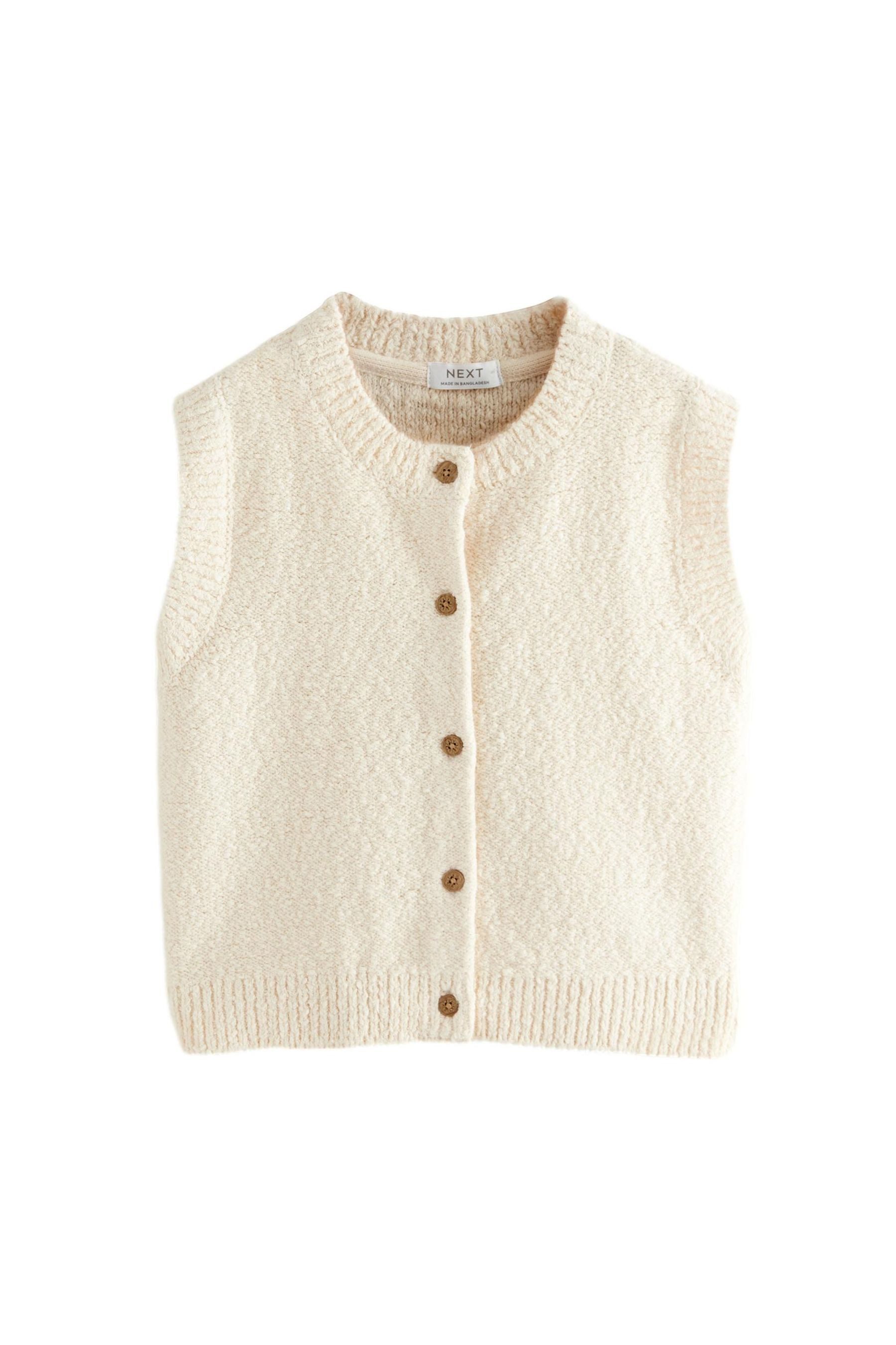 Next Strickjacke Pullunder mit Knöpfen (1-tlg)