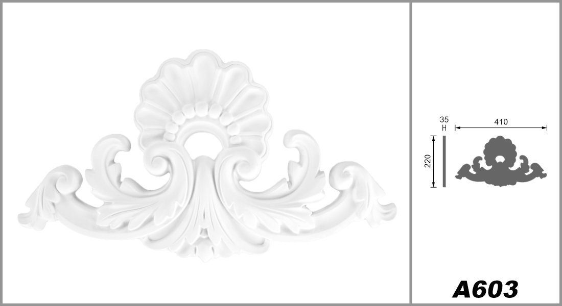 Grand Decor Wanddekoobjekt A603 (Ornament aus günstig online kaufen