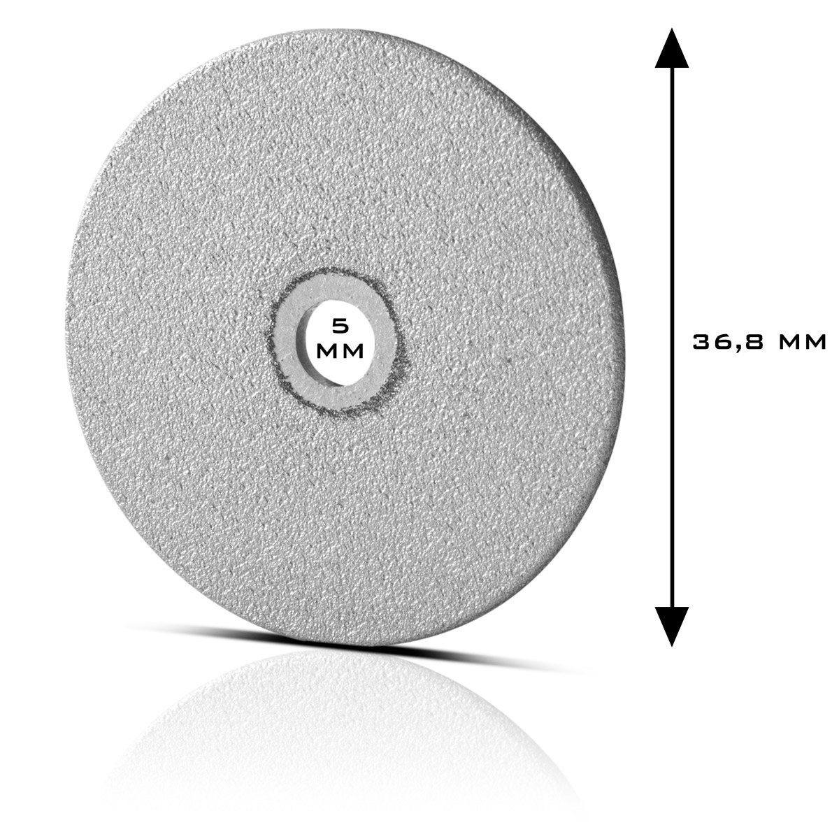 mm ST ATG-20 Schleifscheibe Durchmesser ATG-20 mm für Werkzeugaufnahme Diamant-Schleifscheibe Wolframschleifer zu Diamant-Schleifscheiben passend St), für 5 (1 36,8 Wolfram-Schleifgerät STAHLWERK ST, mit