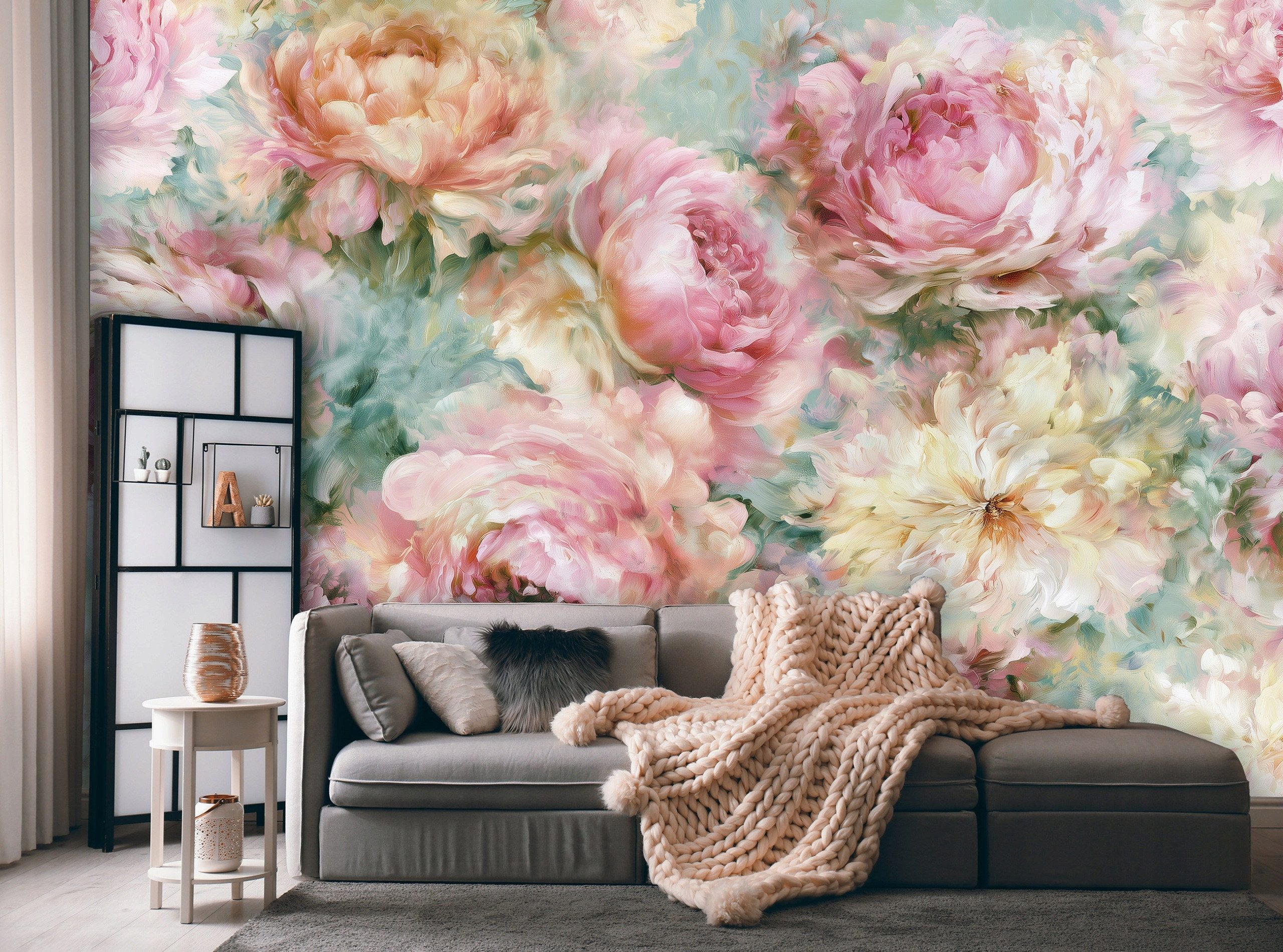 Wallarena Fototapete Blumen Vlies reißfest UV-beständig Schlafzimmer Wohnzimmer, glatt, 150 x 105 cm