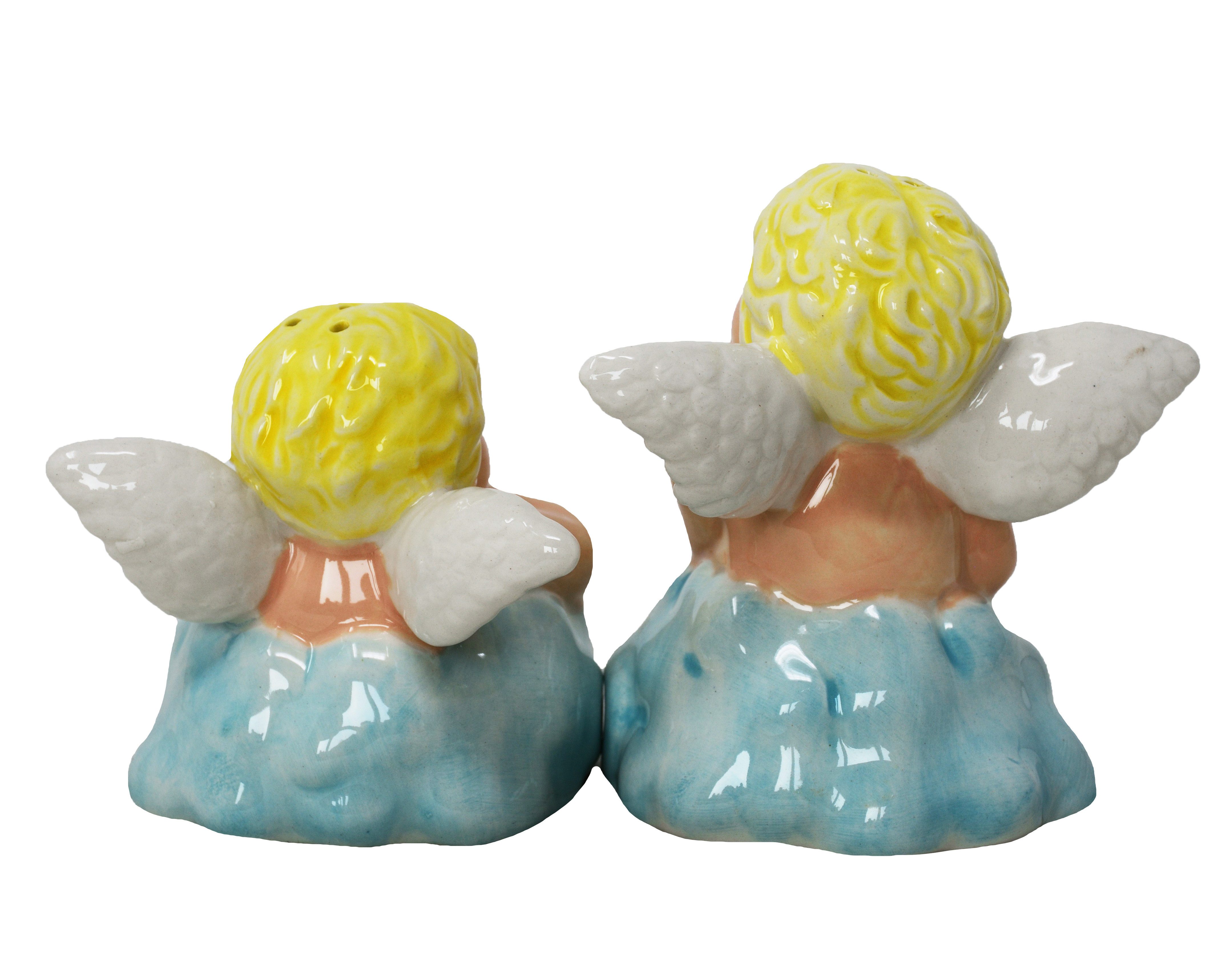 MystiCalls Salz- / Pfefferstreuer Salz- und Pfefferstreuer Engel Cupid Angels Weihnachten, (2-tlg), Mit Magneten verbunden