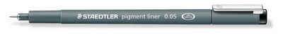 STAEDTLER Fineliner STAEDTLER 308 005-9 Pigment-Liner 0,05mm Fineliner lichtbeständig, dokumentenecht