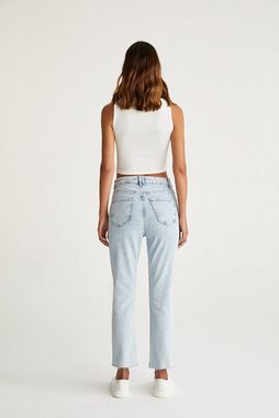 DeFacto Regular-fit-Jeans Damen Regular-fit-Jeans VINTAGE STRAIGHT