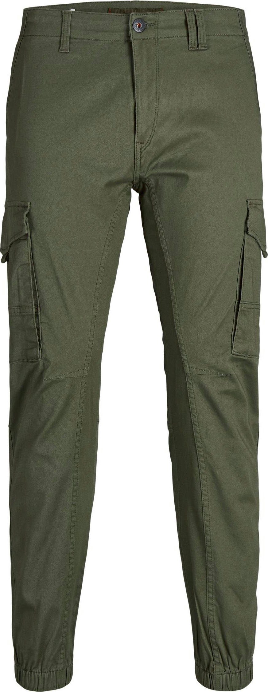 Cargohose JPSTPAUL JJFLAKE AKM 542 OLIVE NOOS JNR
