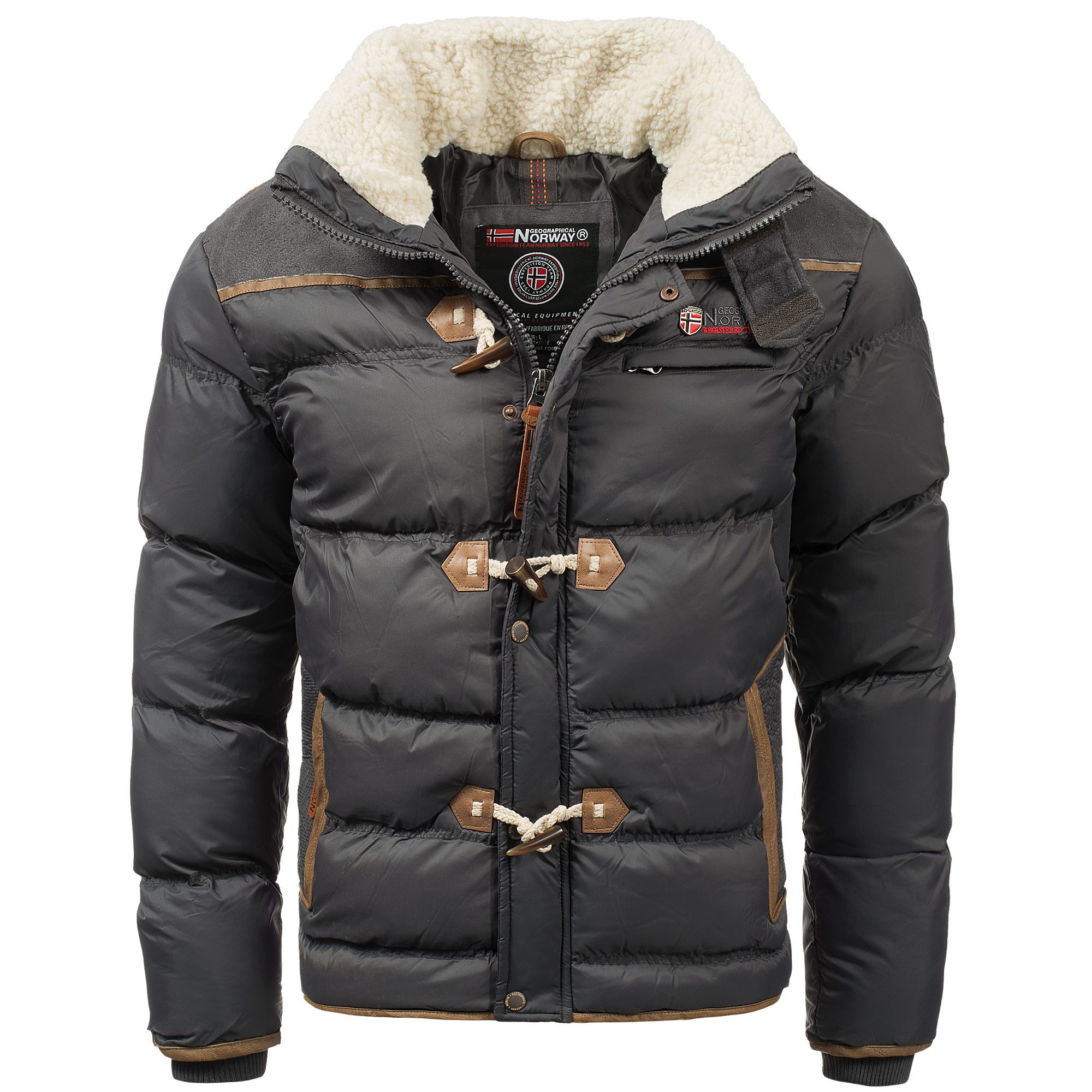 Geographical Norway Winterjacke warme Designer Herren Winter Stepp Jacke Outdoorjacke AMO