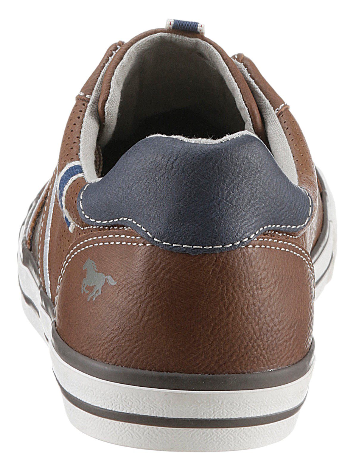 Mustang Shoes Sneaker, mit kontrastreichen Details, Freizeitschuh, Halbschu günstig online kaufen