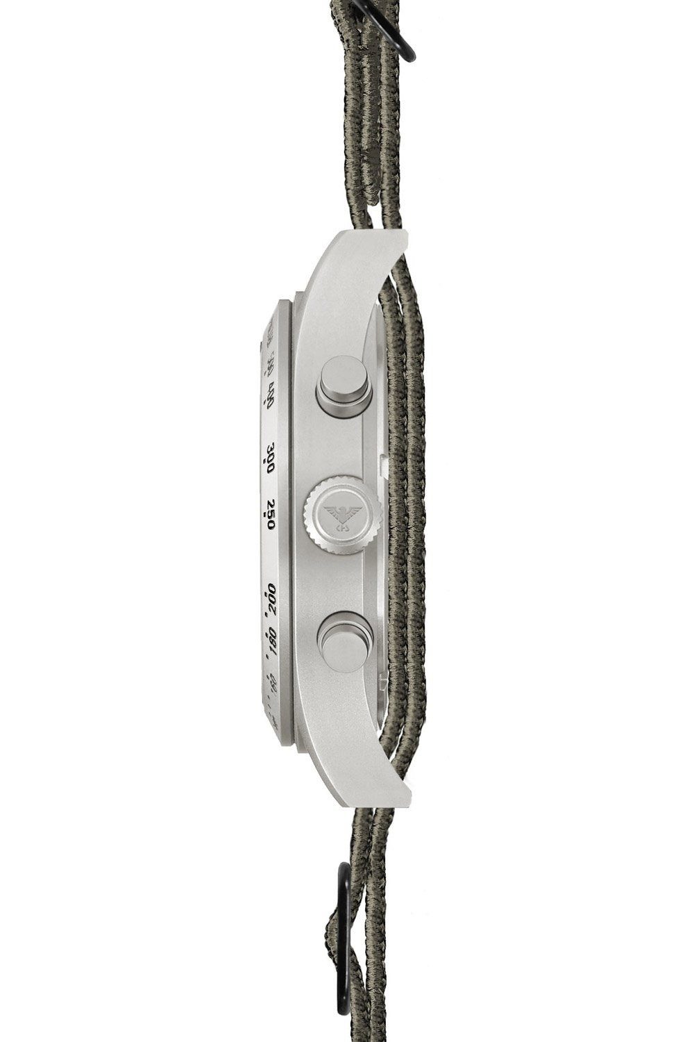 KHS Quarzuhr Platoon Solar Stahl Grau