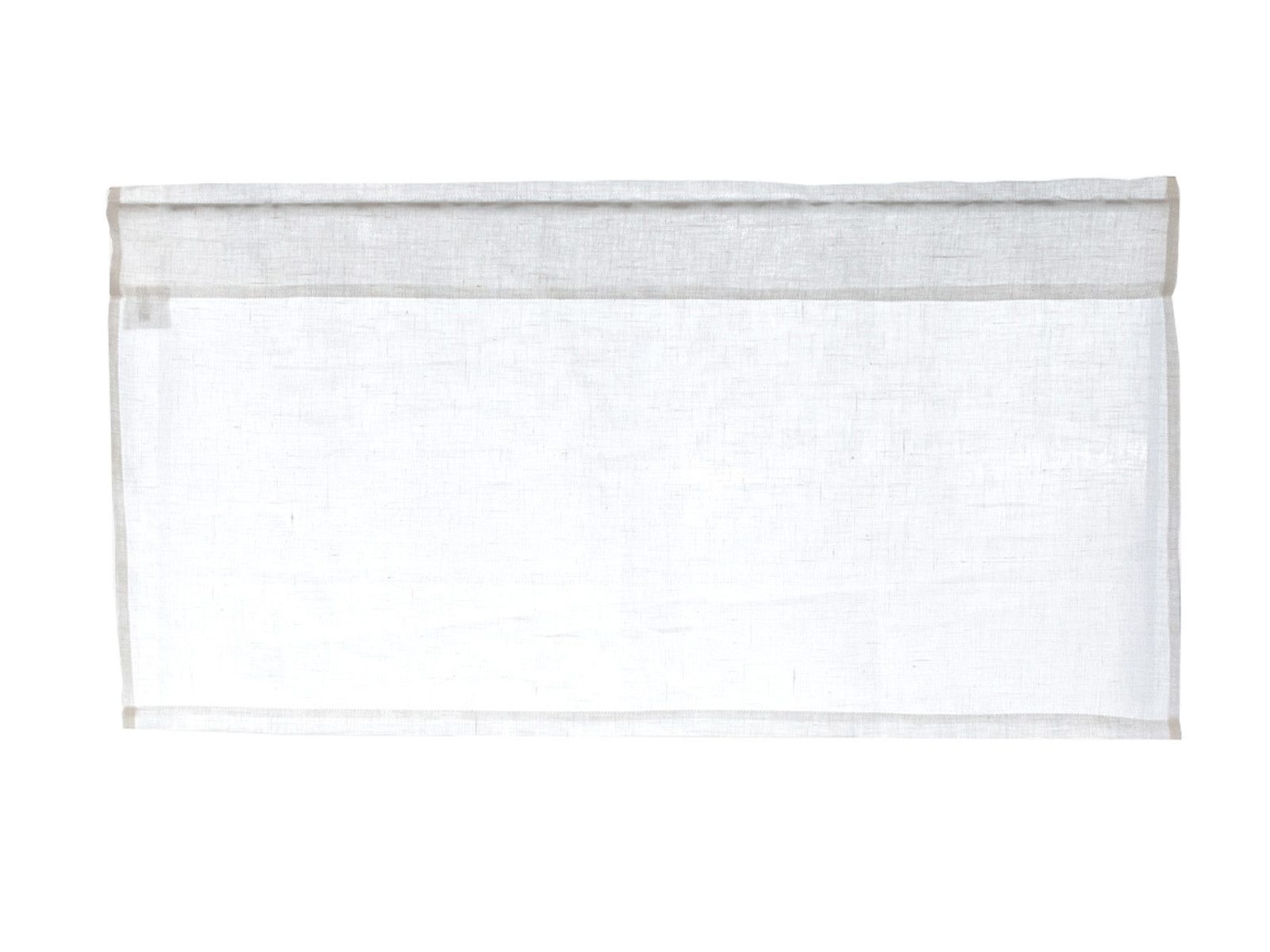 beties Scheibengardine Leinen (1 St), Stangendurchzug, halbtransparent, 100 günstig online kaufen