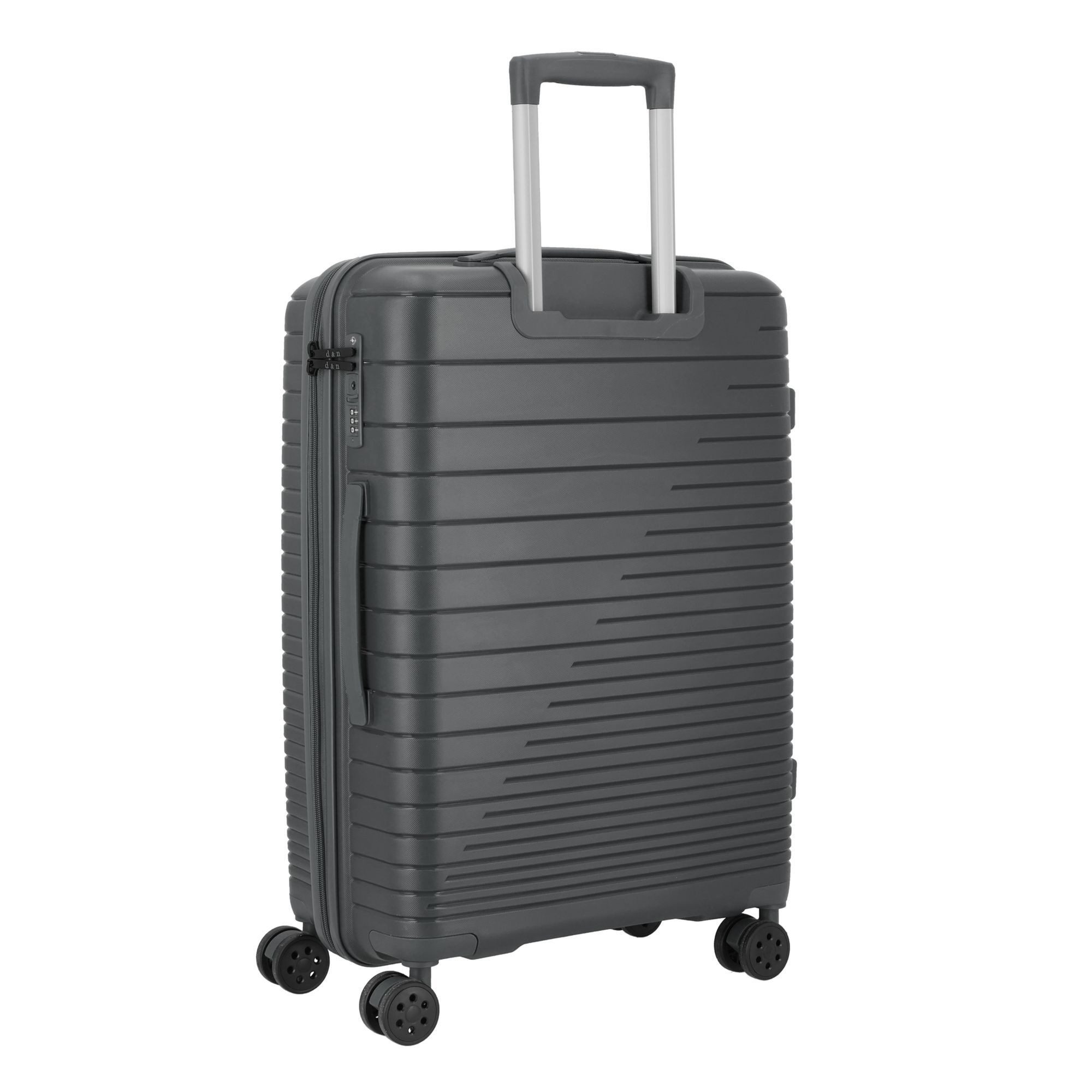 D&N Hartschalen-Trolley Travel Line, 4 Rollen, günstig online kaufen
