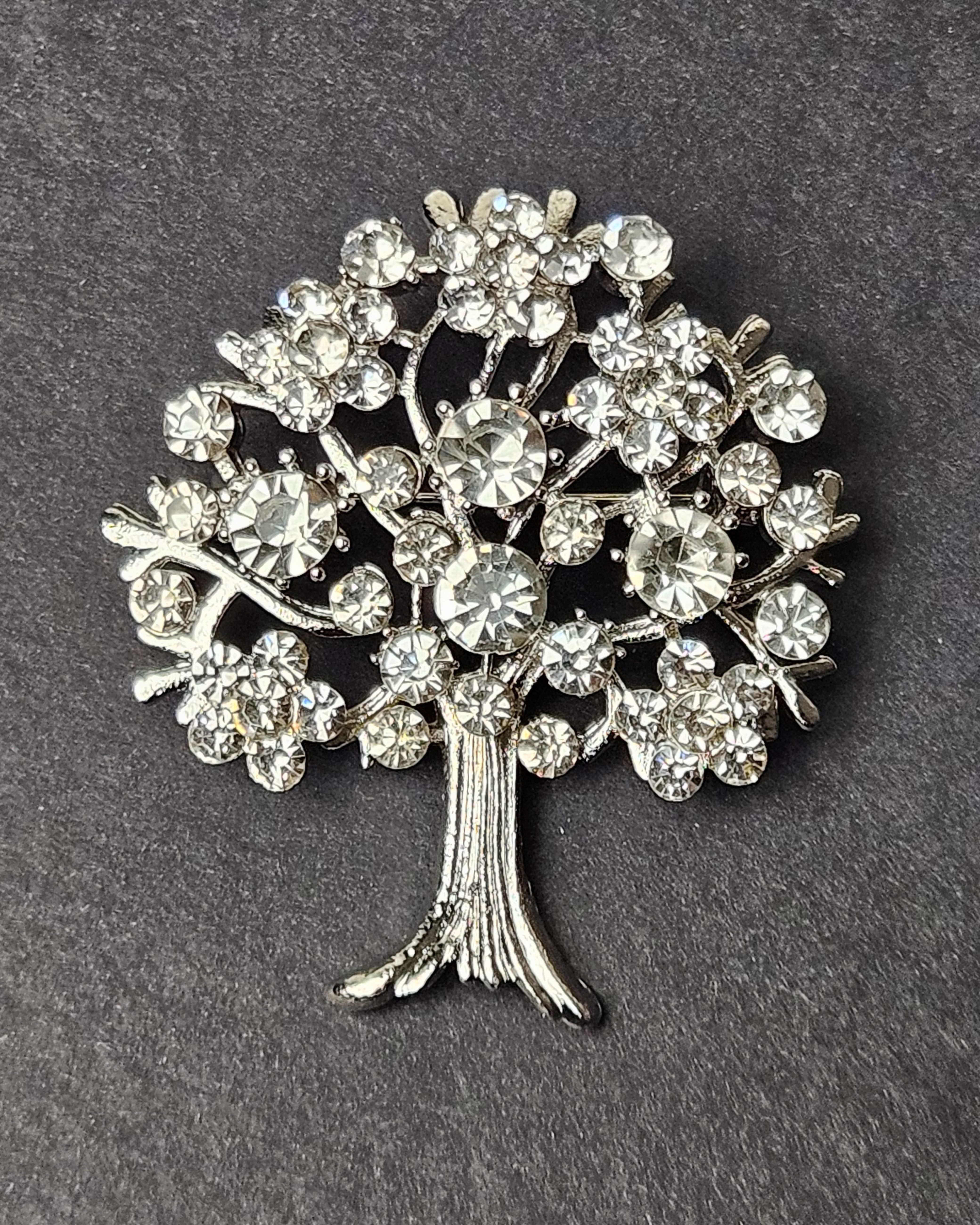 MayTree Brosche MayTree Brosche "Lucky Tree", brilliant mit Strass (Stück, günstig online kaufen