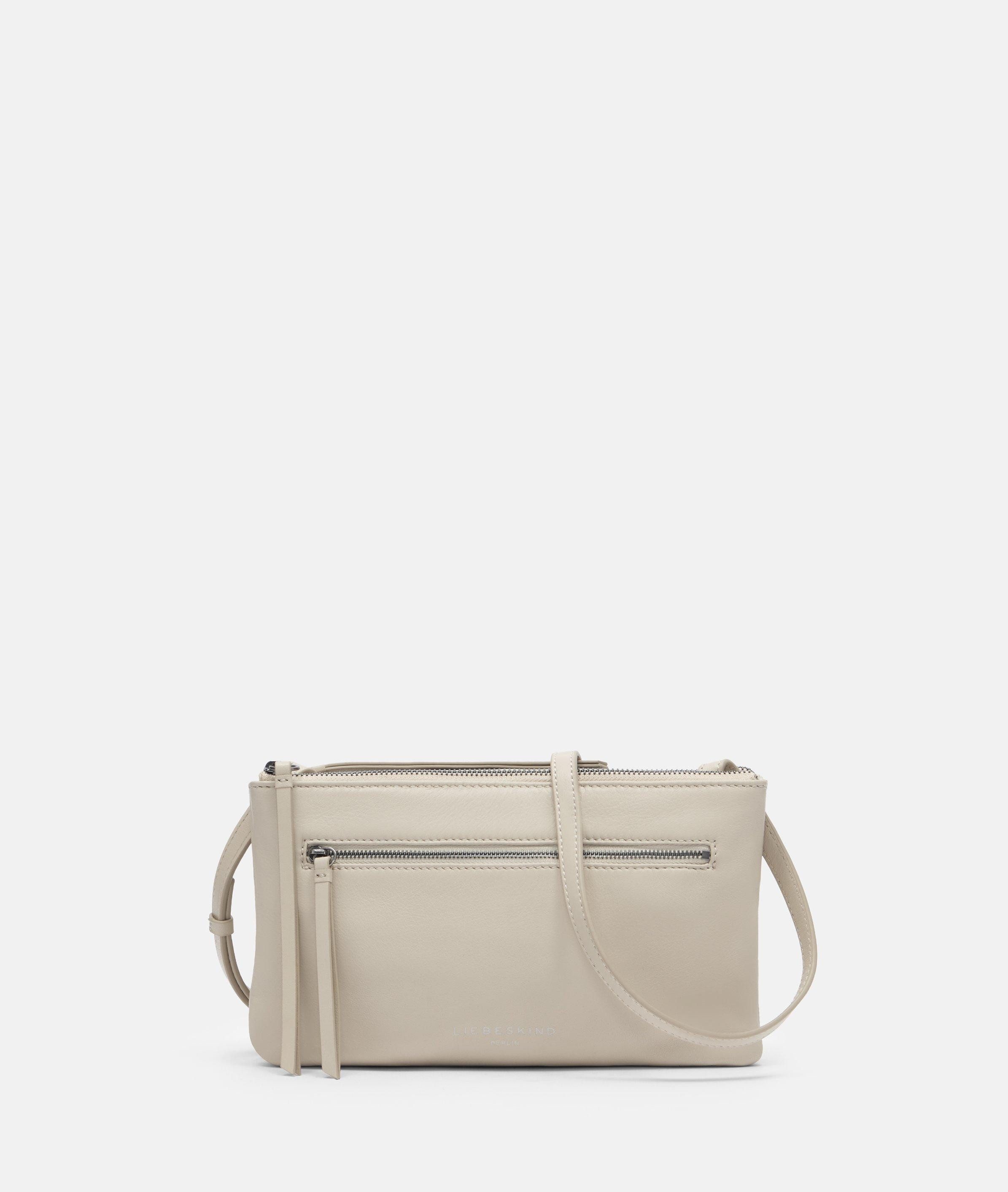 Liebeskind Berlin Umhängetasche Crossbody, Handliche Umhängetasche aus weichem Schafsleder