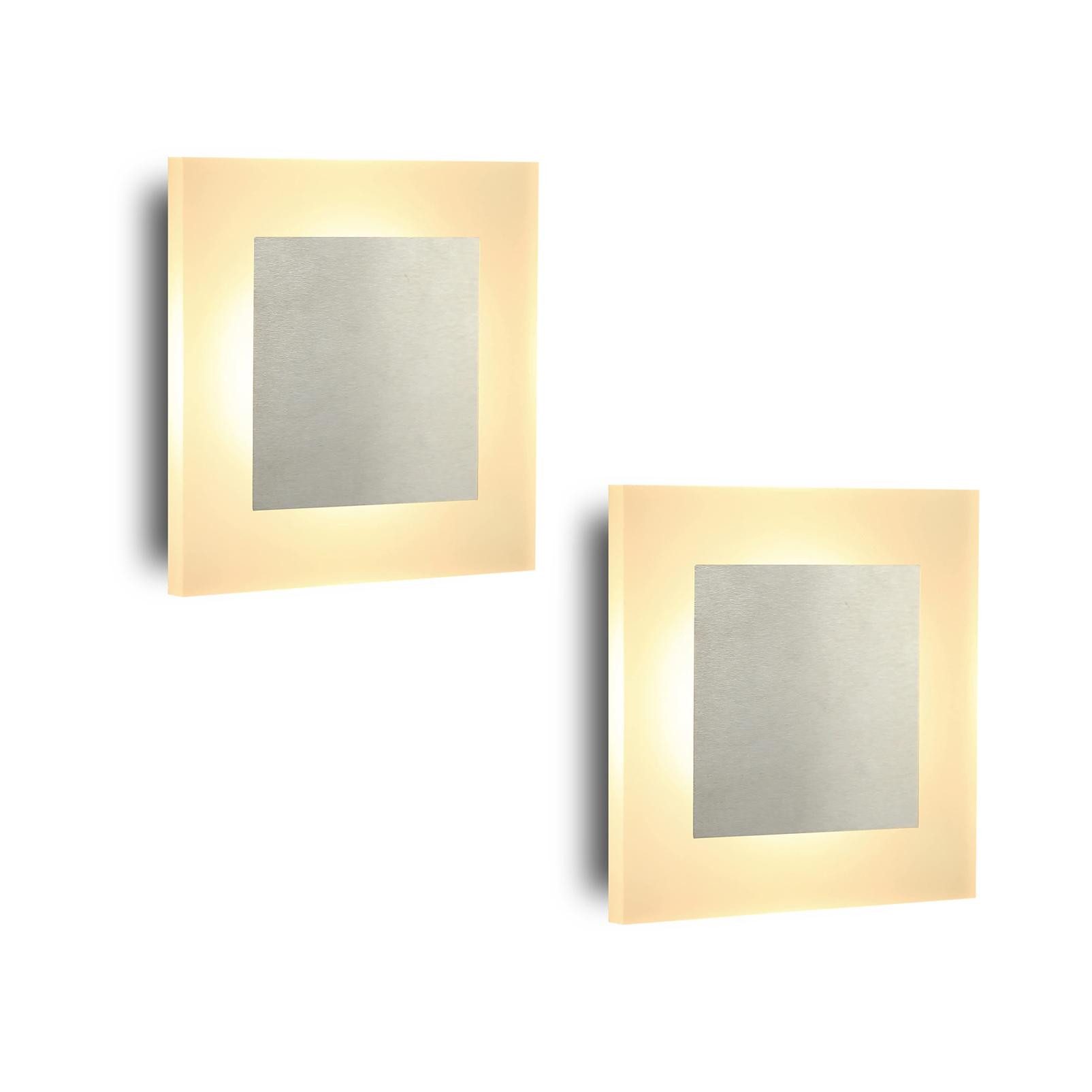 Nettlife LED Wandleuchte Innen Modern Wandlampe Flurlampe 3000K 7W Wand Trepphaus, LED fest integriert, Warmweiße, Modern design