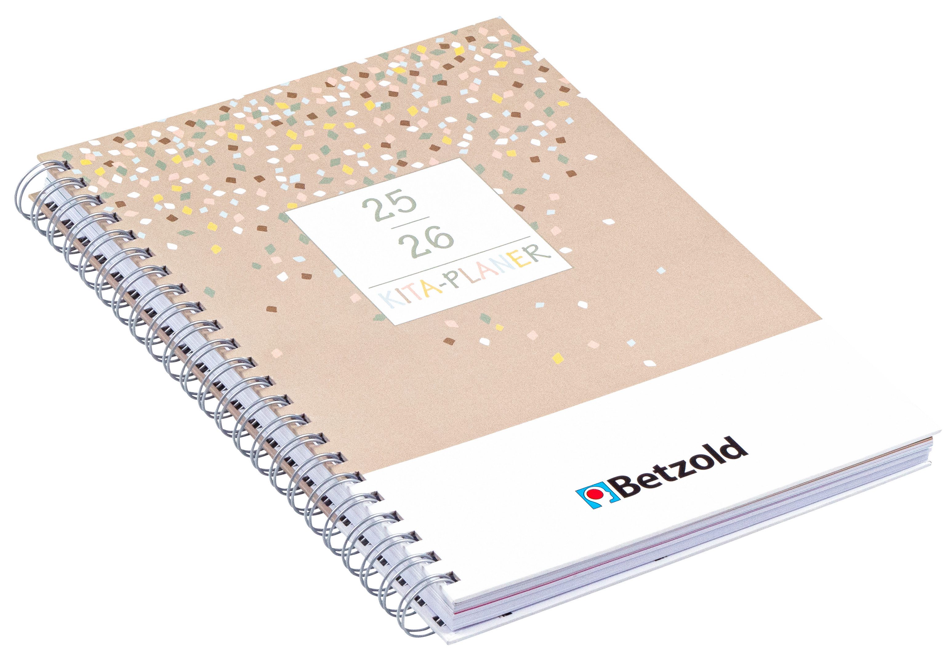 Betzold Lehrerkalender Design-Kita-Planer Ringbuch DIN A4 Organizer Erzieher*innen
