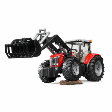 Bruder® Spielzeug-Traktor Massey Ferguson 7624 mit Frontlader