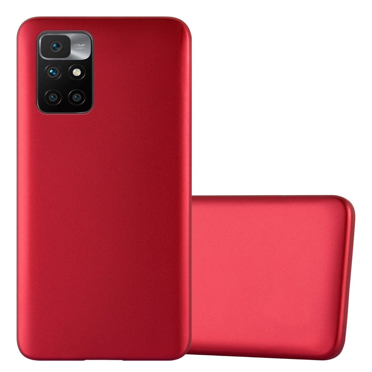 Cadorabo Handyhülle für Xiaomi RedMi 10 4G Hülle Xiaomi RedMi 10, Flexible TPU Silikon Handy Schutzhülle - Hülle - ultra slim