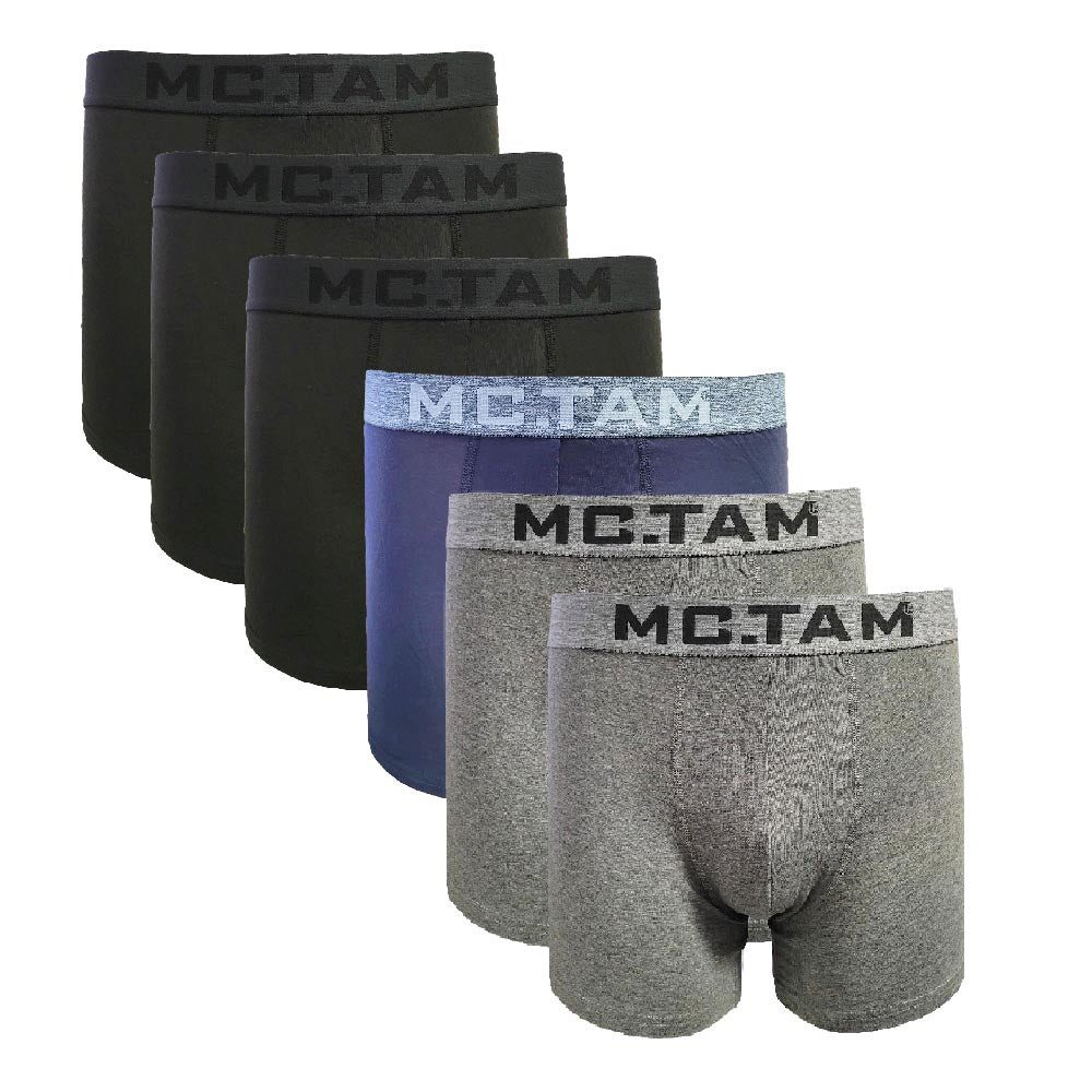 MC.TAM Boxershorts Mctam Herrenunterhose 6er Pack günstig online kaufen