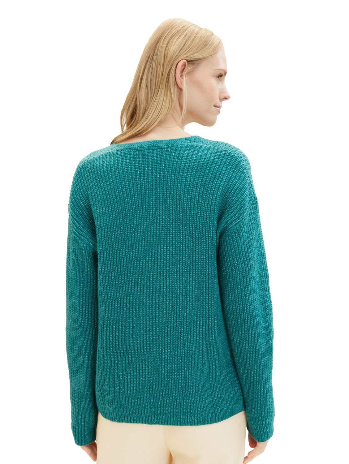 TOM TAILOR Strickpullover KNIT V-NECK aus günstig online kaufen