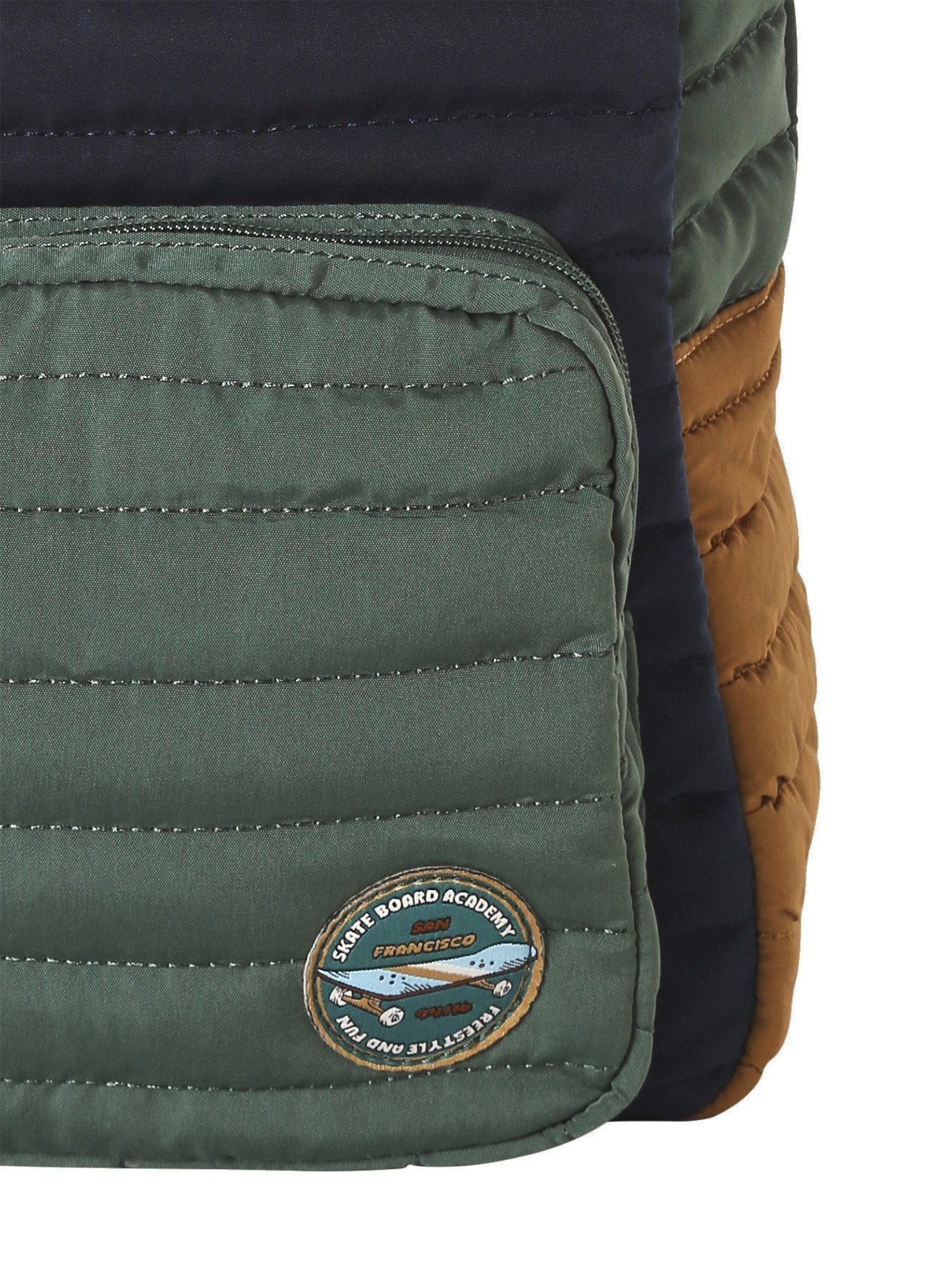 vertbaudet Kinderrucksack Jungen Grundschul-Rucksack SKATE ACADEMY