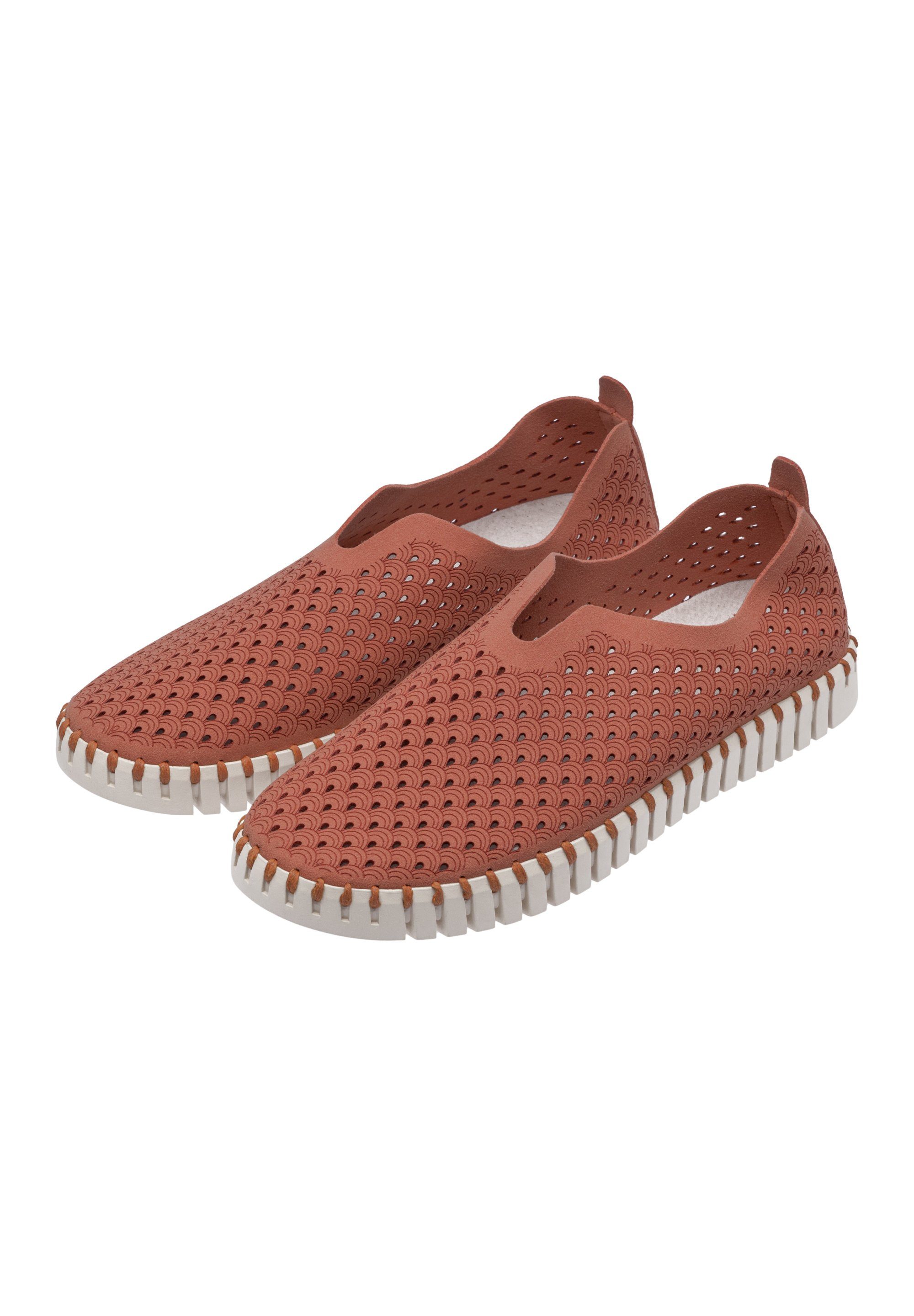 Ilse Jacobsen TULIP3275 Sneaker Plateausohle, atmungsaktive Mikrofaser, hoher Tragekomfort