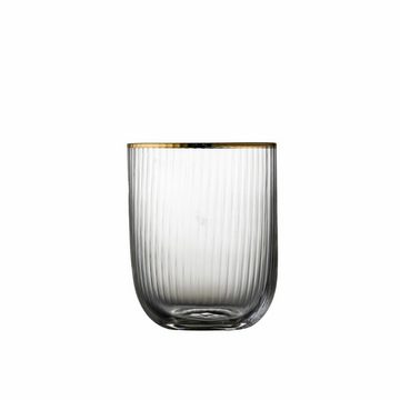 LYNGBY-GLAS Tumbler-Glas Palermo Gold 4er Set, Glas