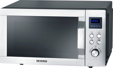 Severin Mikrowelle MW 7777, Grill, Heißluft, Mikrowelle, 25 l, mit 8 Automatikprogrammen