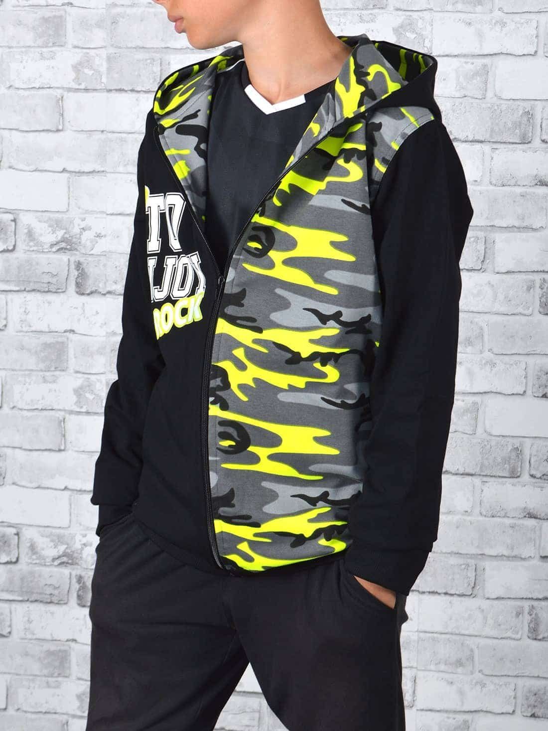 BEZLIT Kapuzensweatjacke Jungen Sweatjacke mit Kapuze (1-tlg) casual