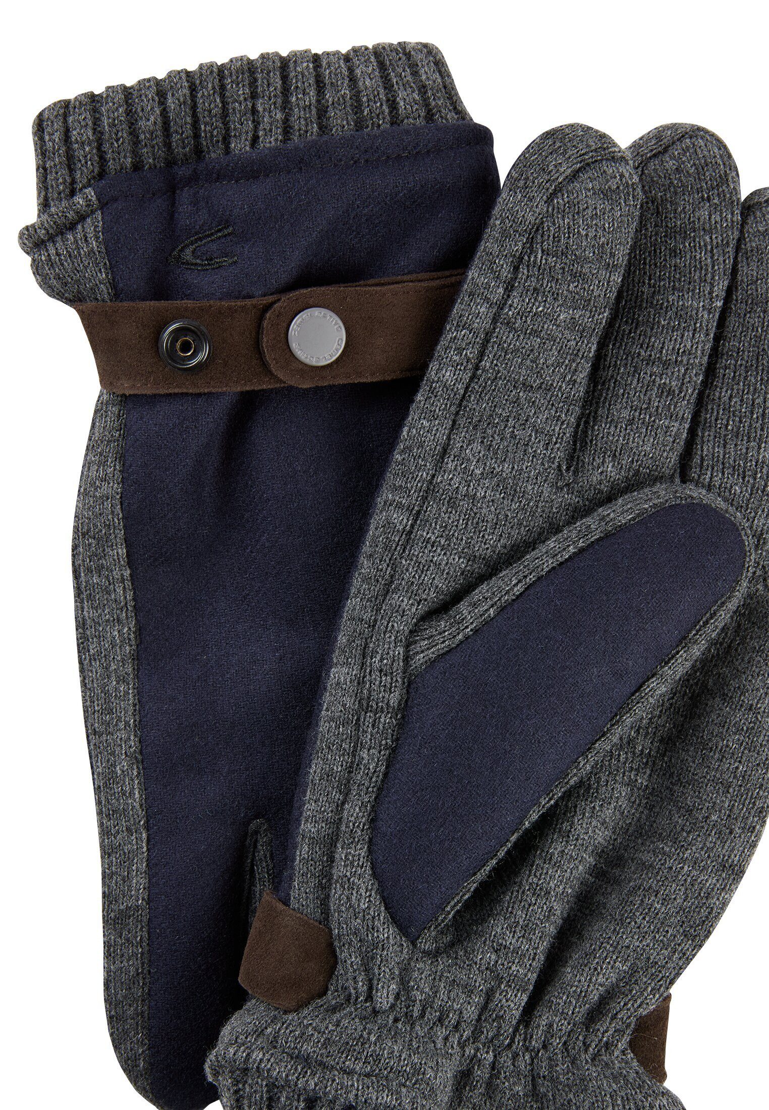 camel active Strickhandschuhe mit Fleecefutter günstig online kaufen