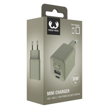 Fresh´n Rebel Mini-Charger USB-C und USB-A, PD 30W USB-Ladegerät