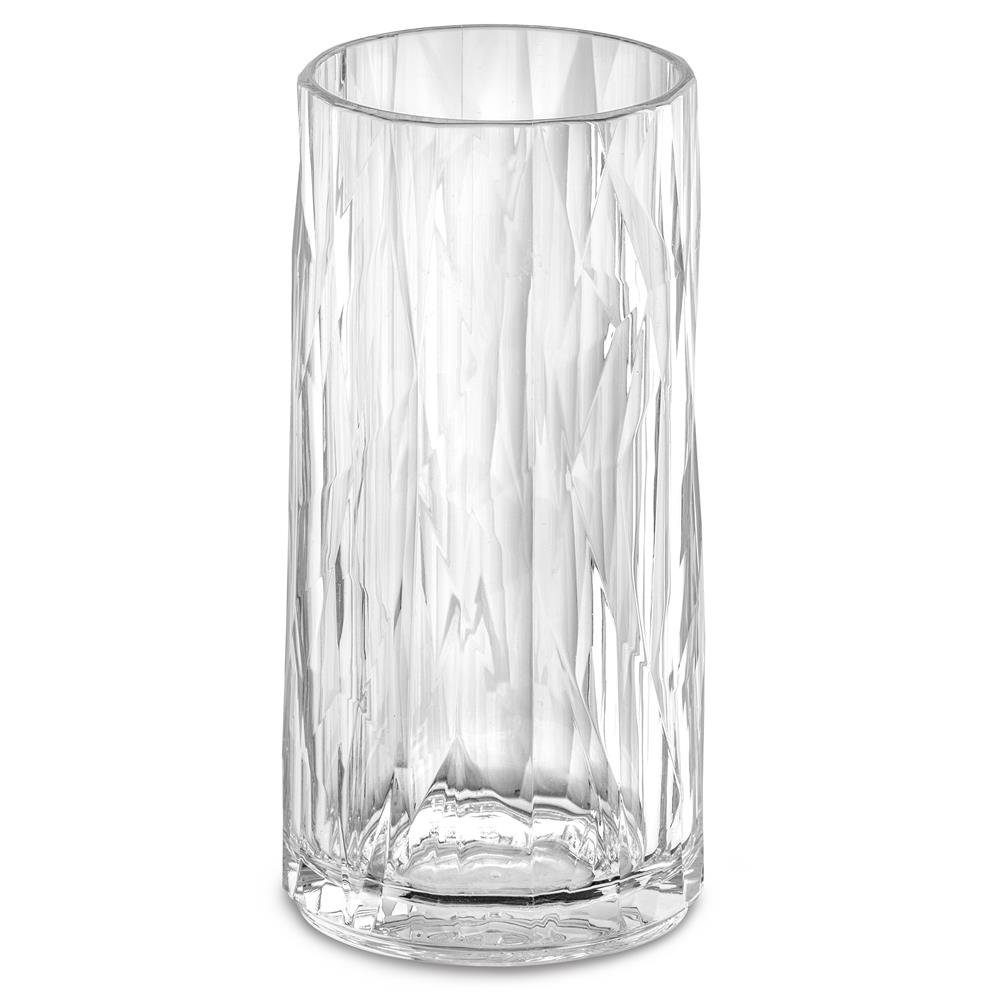 KOZIOL Longdrinkglas CLUB NO. 8 Superglas 300ml, Kunststoff, Limonadenglas