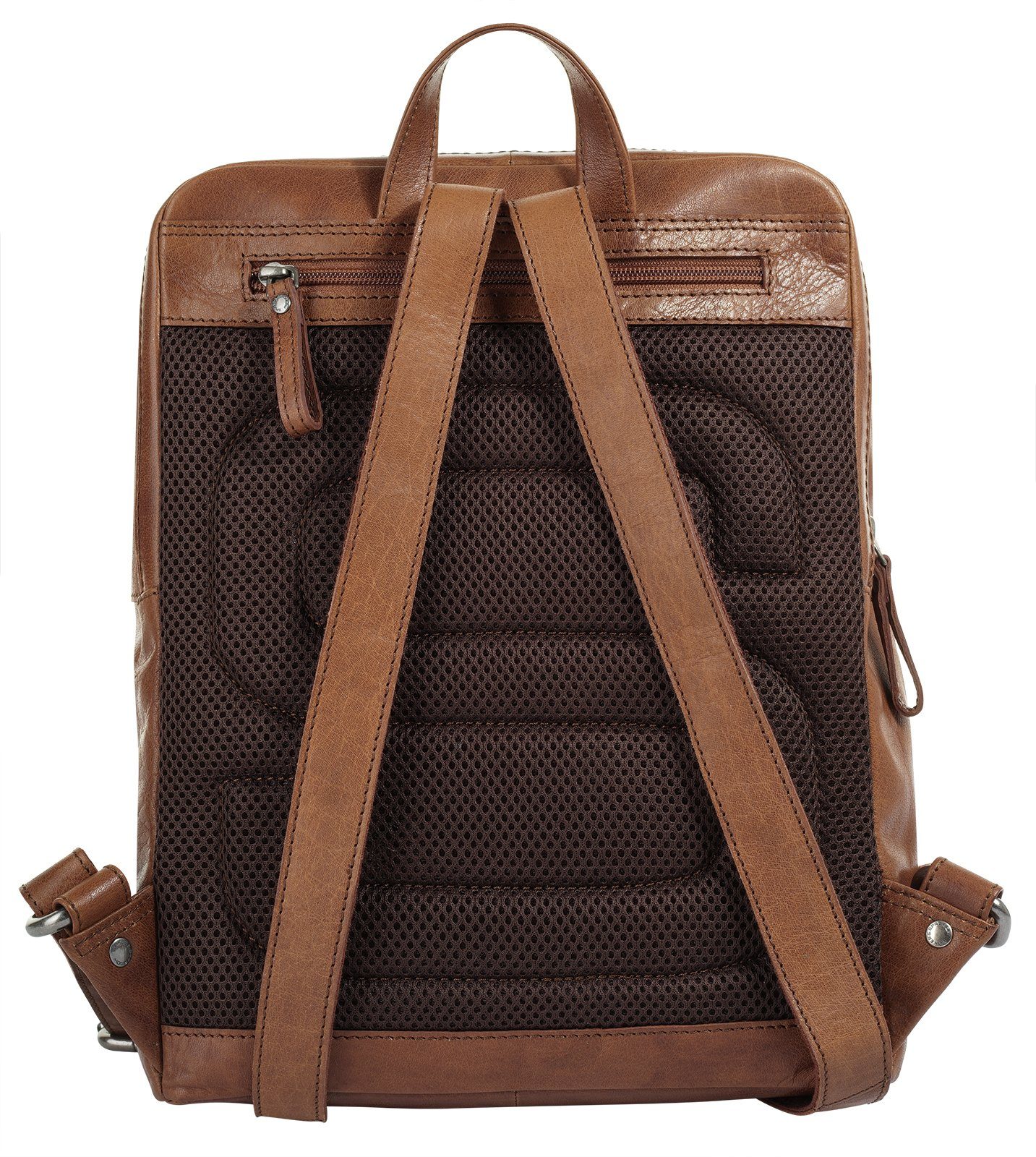 Spikes & Sparrow Cityrucksack, echt Leder