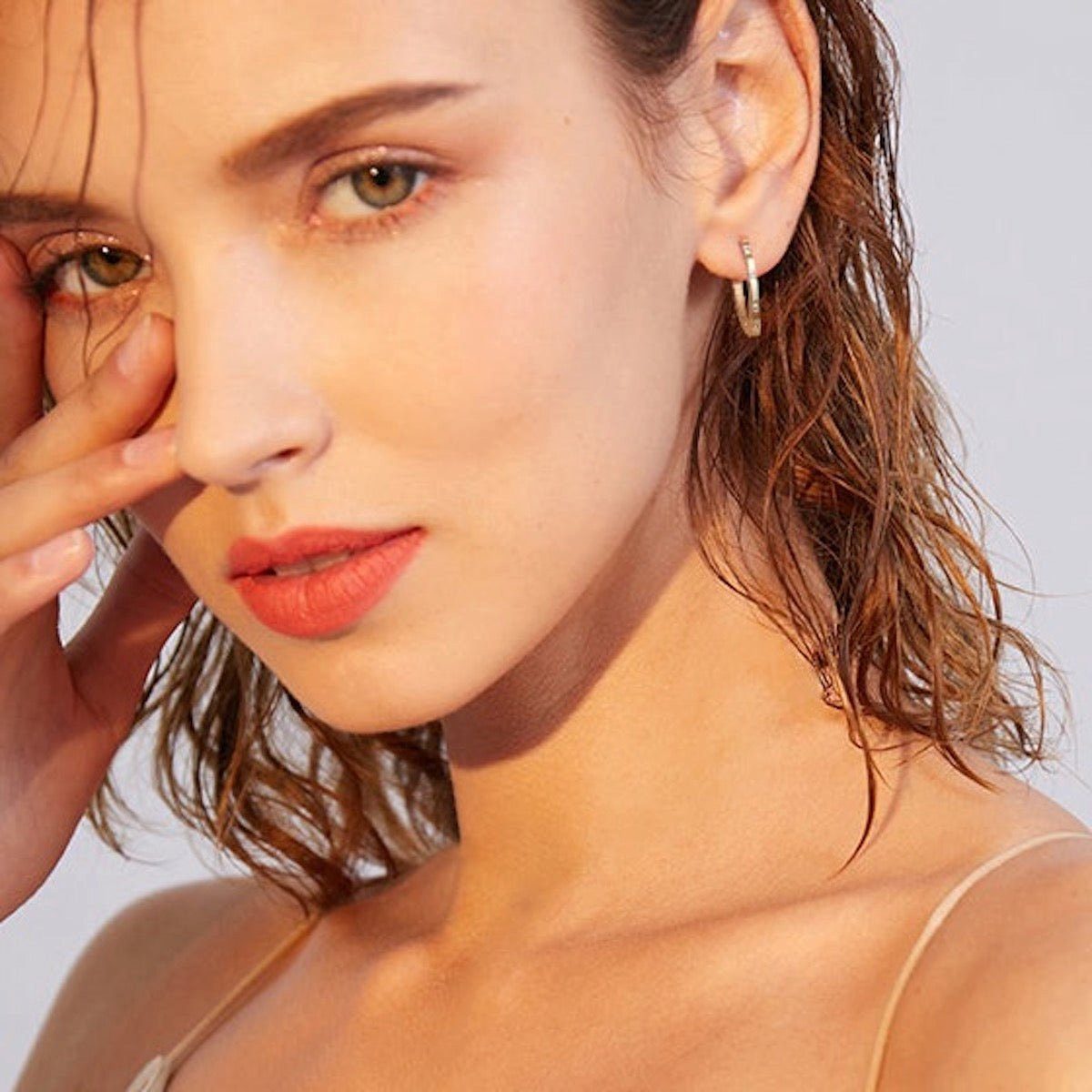 Cala Rose Paar Creolen CLAUDIA