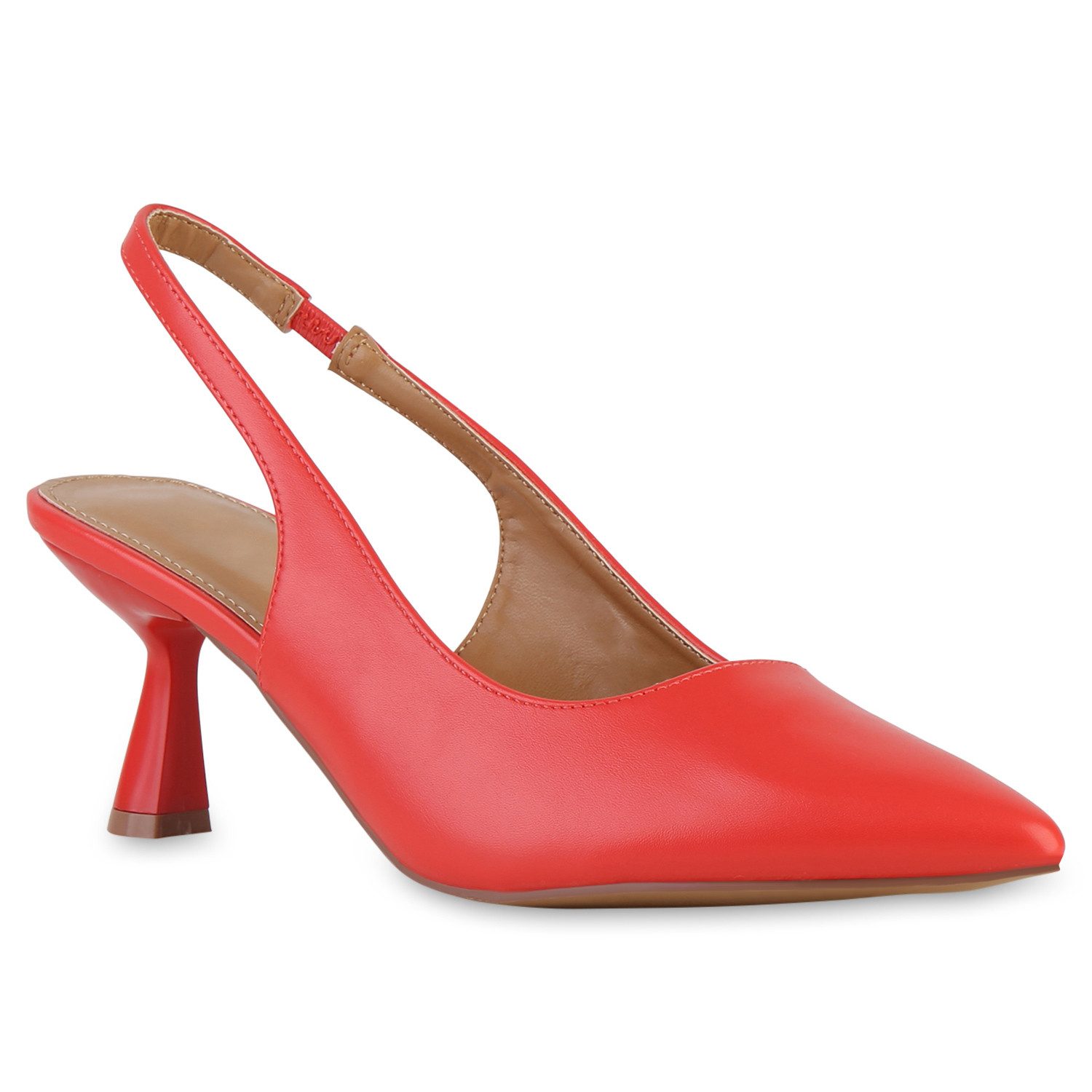 VAN HILL 841396 Slingpumps Damen Slingpumps Pumps Klassische Basic Spitze A günstig online kaufen