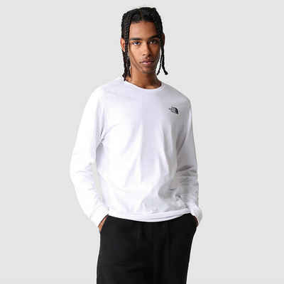 The North Face Langarmshirt M L/S SIMPLE DOME TEE TNF WHITE