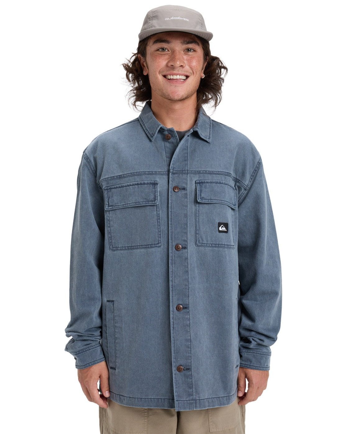 Quiksilver Langarmhemd Mohab Washed Twill günstig online kaufen
