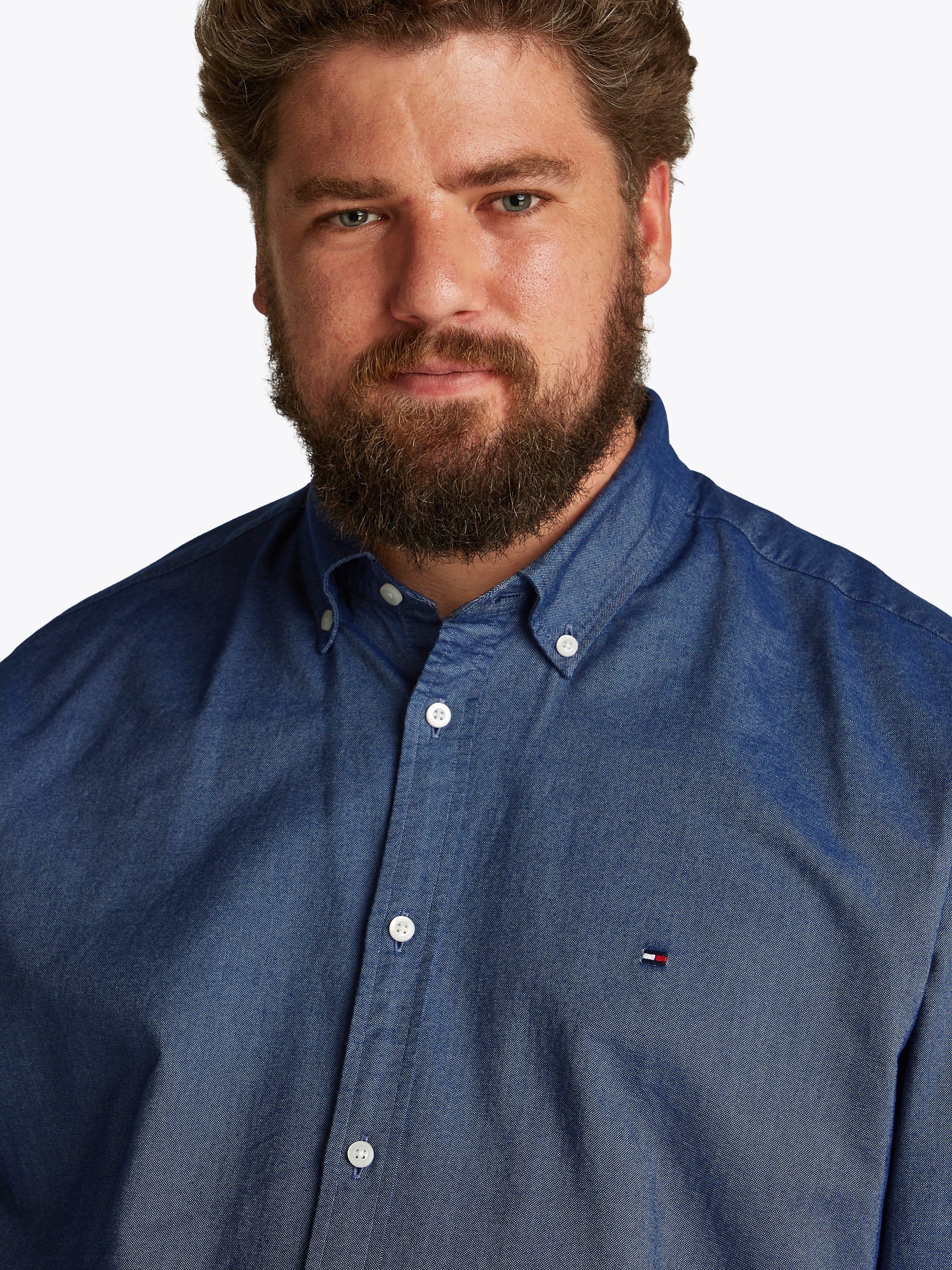 Tommy Hilfiger Big & Tall Langarmhemd günstig online kaufen