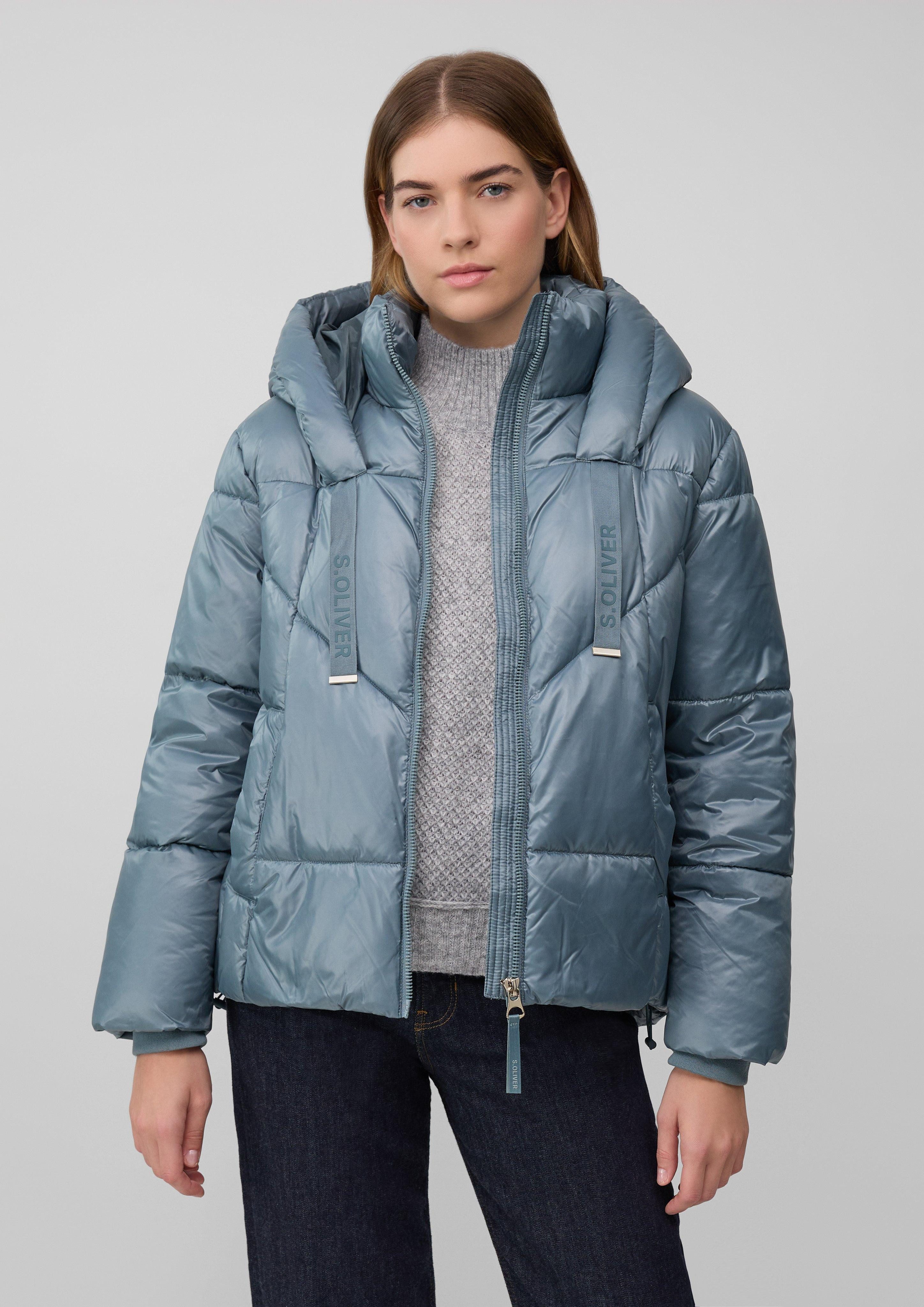 s.Oliver Funktionsjacke Gesteppte Puffer-Jacke mit Weitenregulierung günstig online kaufen