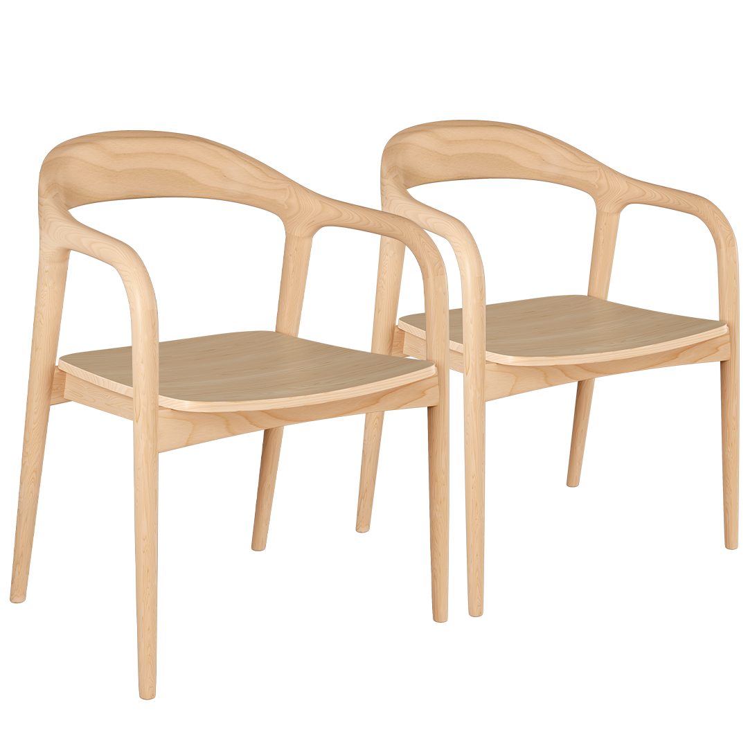 skølm Esszimmerstuhl Sól (Spar-Set auch mit Sitzpolster, 2 St), Armlehnestu günstig online kaufen