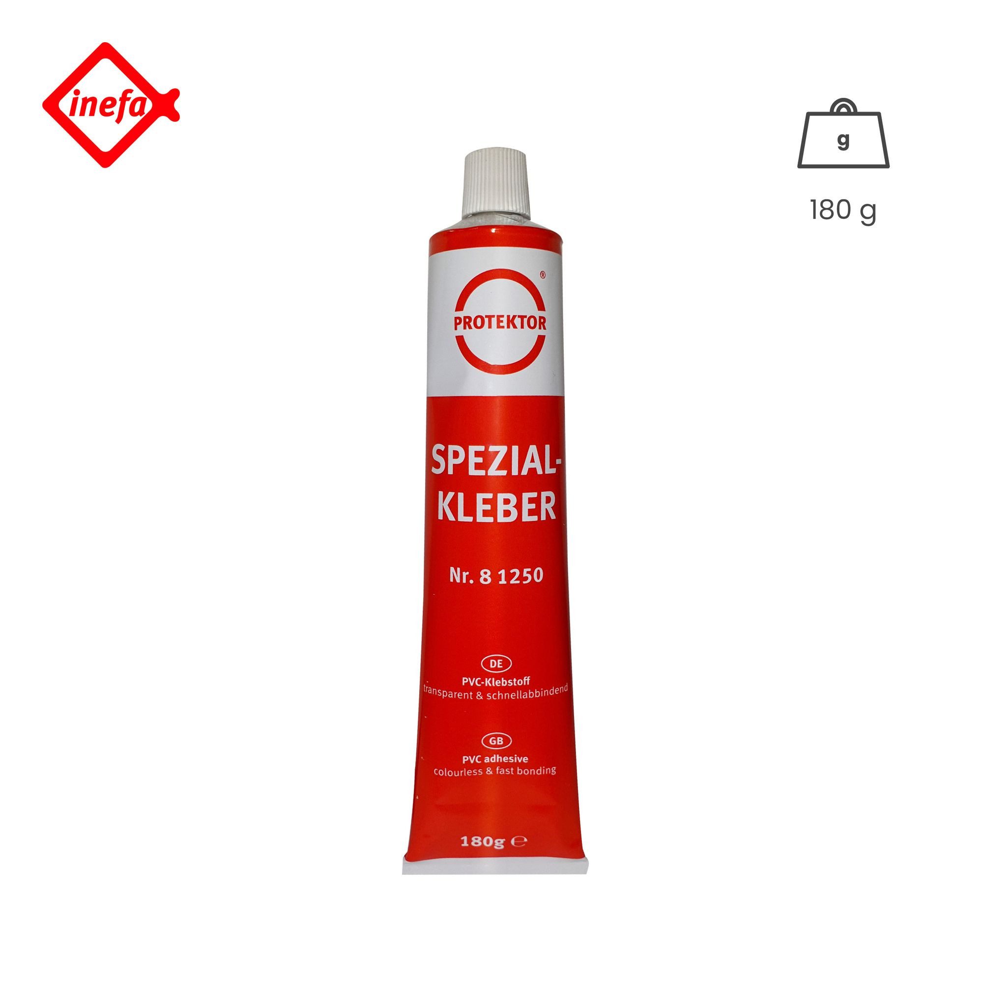 INEFA Kastendachrinne, Kleber Dachrinne, Spezialkleber, PVC-U Kunststoff Kleber, Abdichtung für Regenrinne und Zubehör