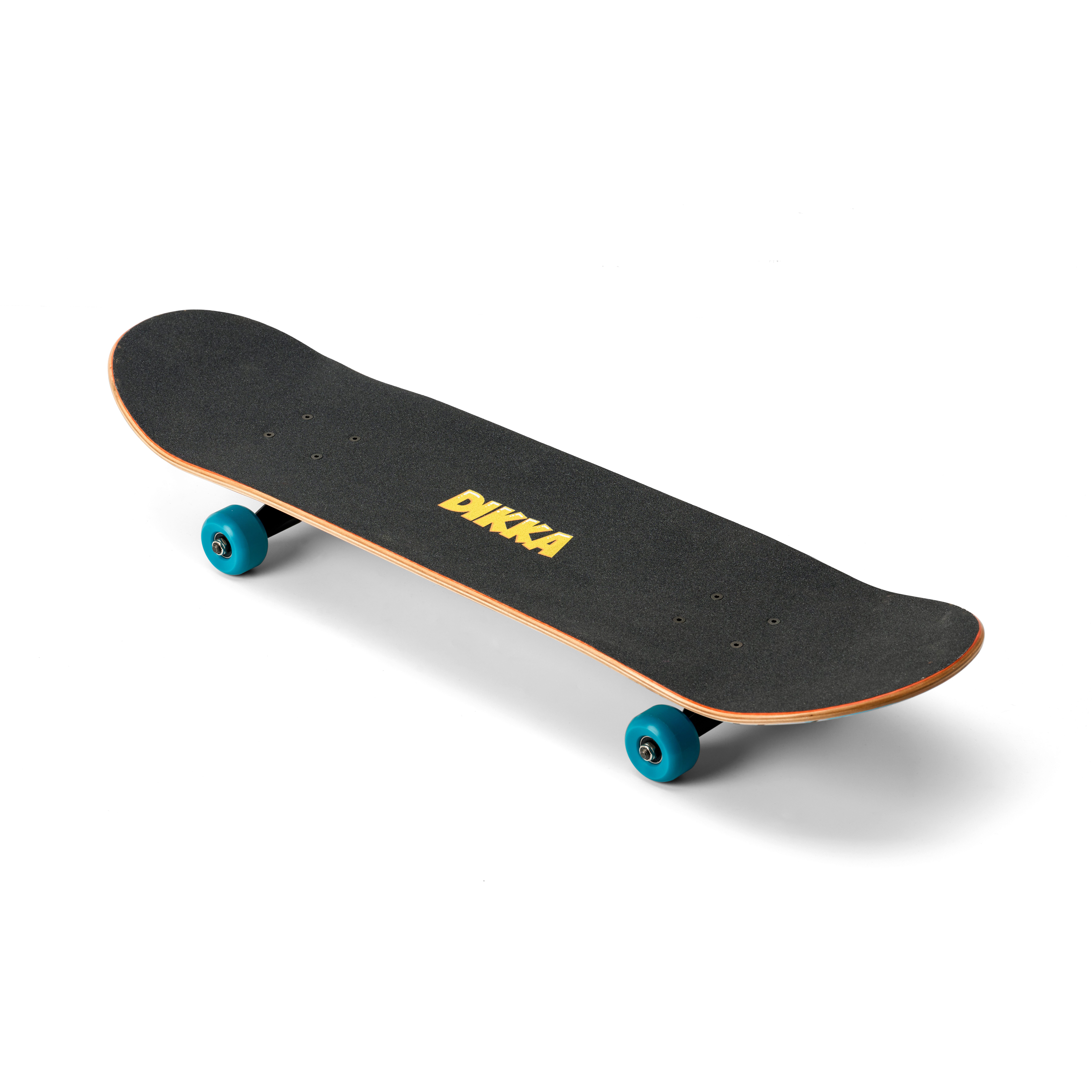 S’COOL Skateboard DIKKA, für Anfänger, für Kinder, Hochwertig, bis 100kg