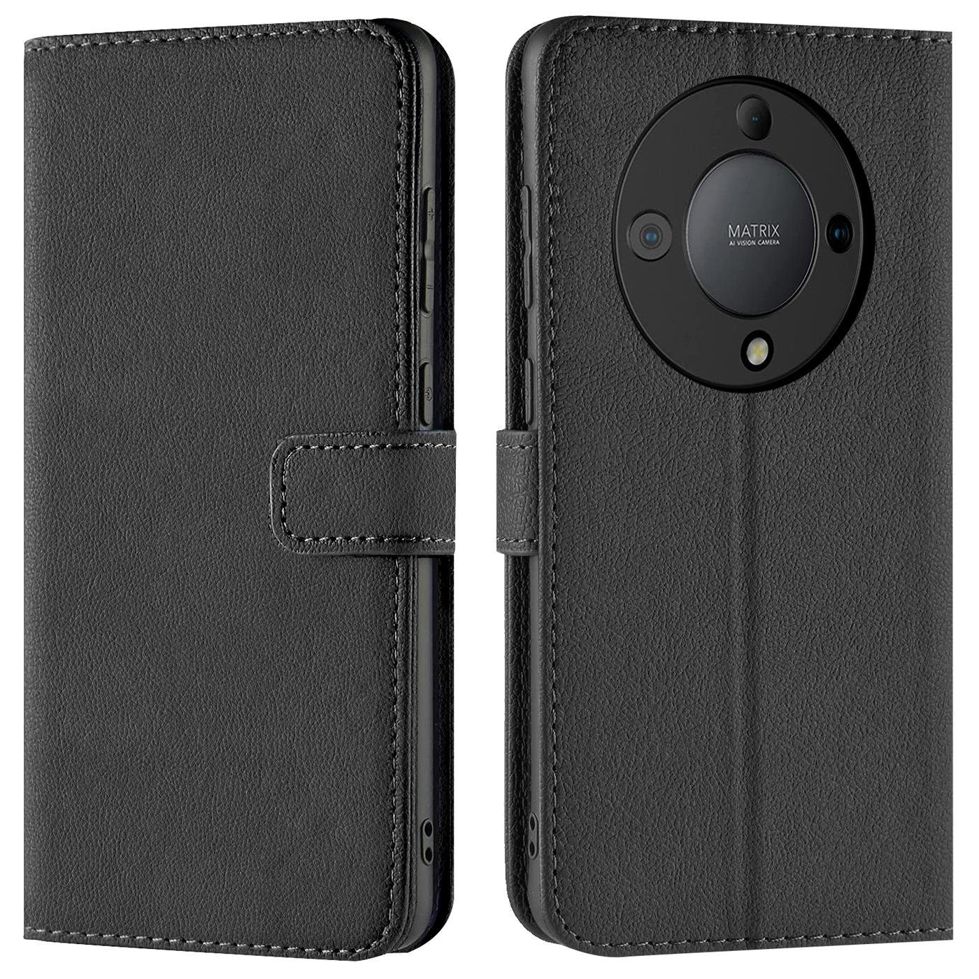 CoolGadget Handyhülle Book Case Handy Tasche für Honor Magic 5 Lite 6,67 Zoll, Hülle Klapphülle Flip Cover für Honor Magic5 Lite Schutzhülle stoßfest