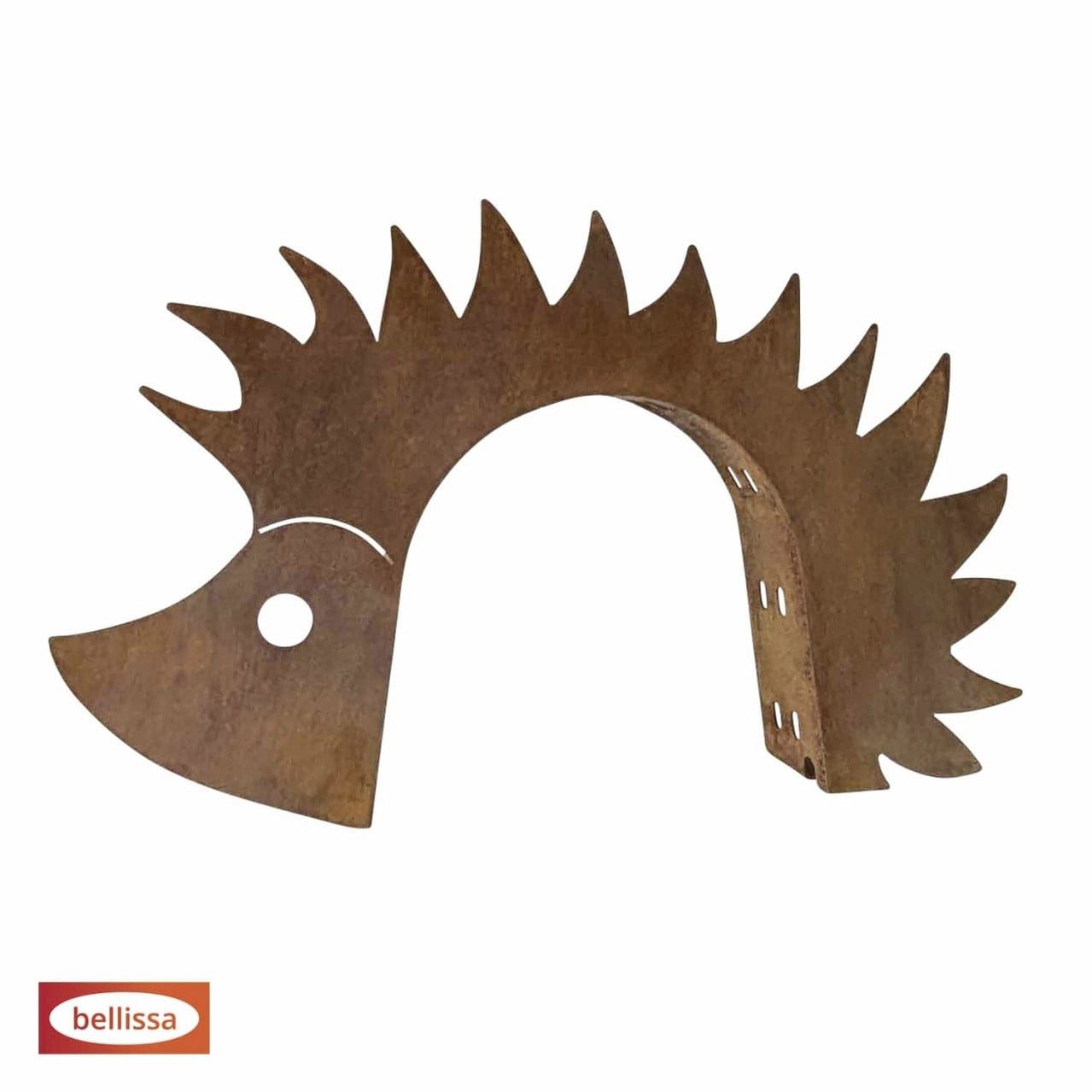 Bellissa Gartenfigur Bellissa Igeltor Petzi Corten 31,5 x 19 cm