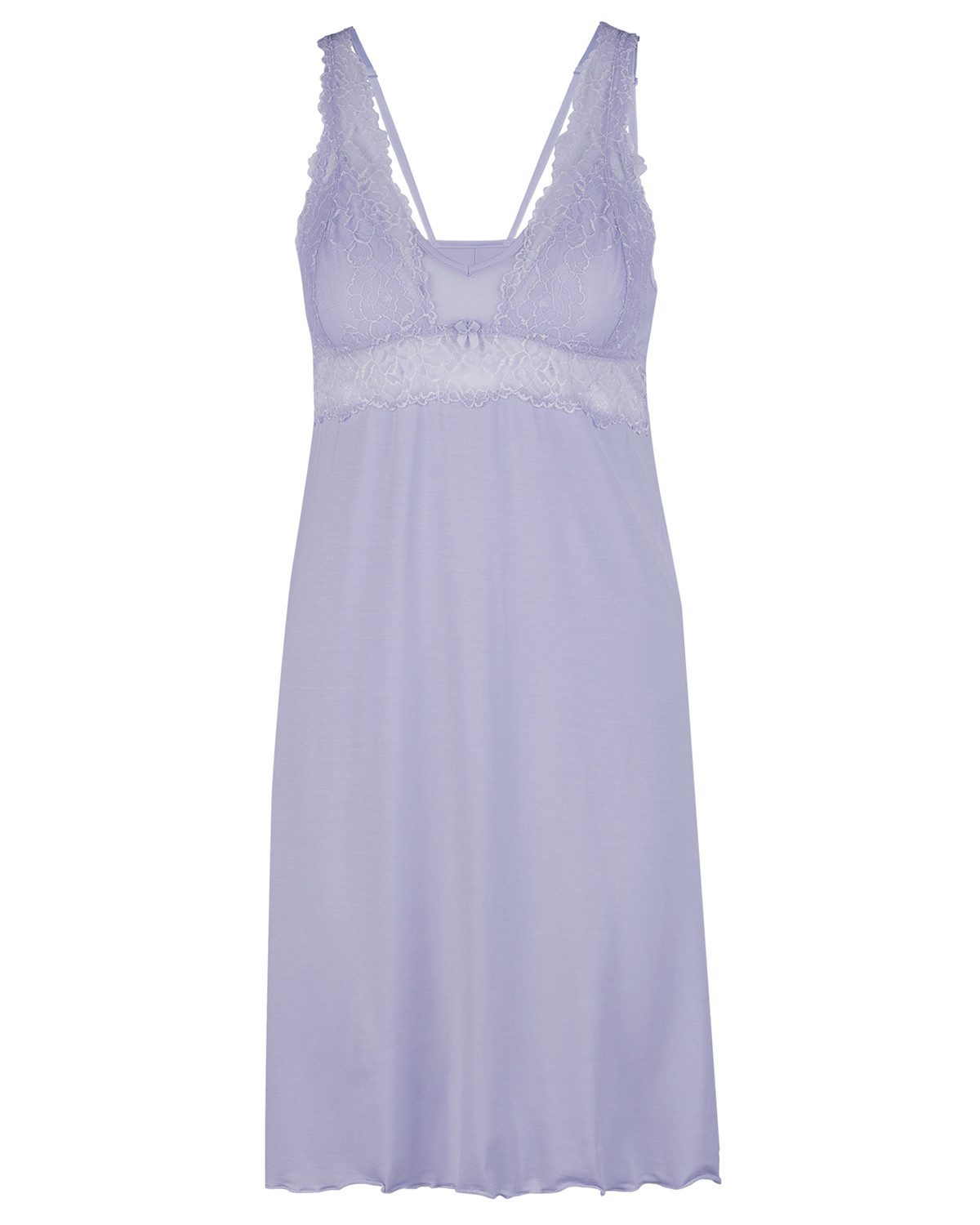 Nina Von C. Negligé 'Flower' 90cm 16421319, Light Lavendel