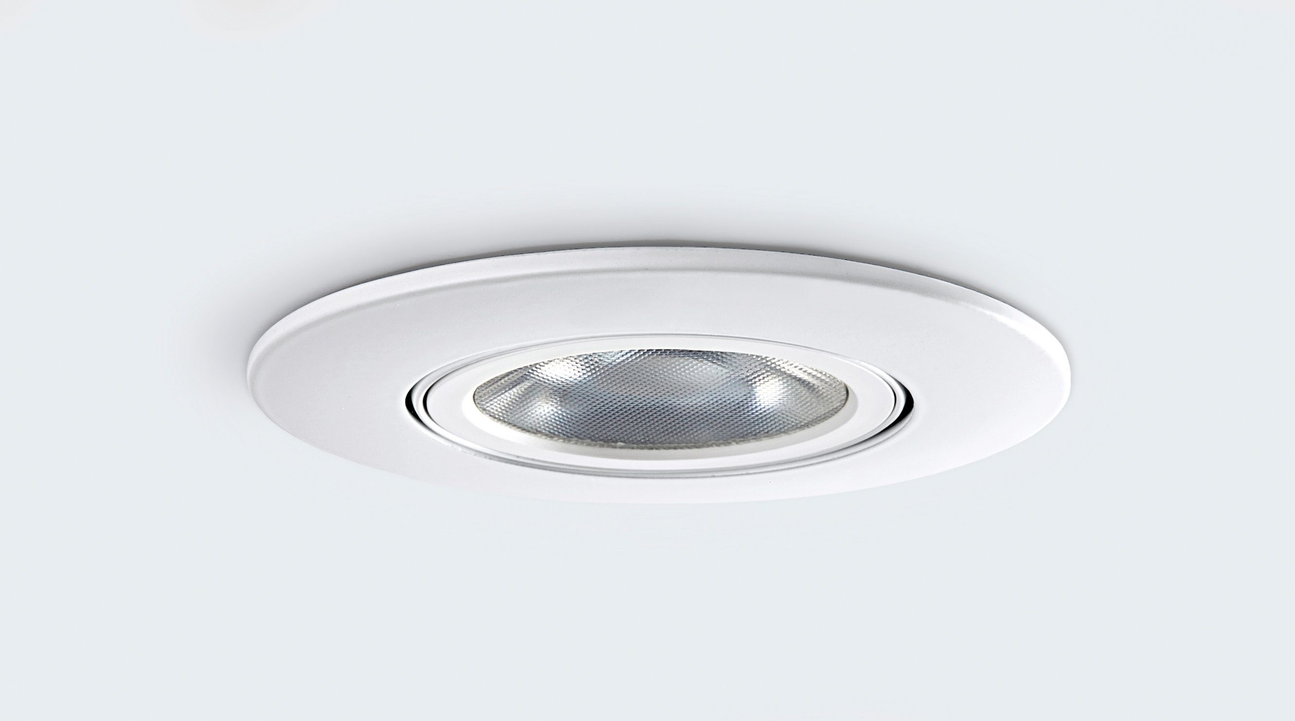 HEITRONIC LED Einbaustrahler DL8002, Dimmfunktion, LED fest integriert, Warmweiß, Einbaulampe, Einbauleuchte, LED-Downlight, schwenk- und dimmbar