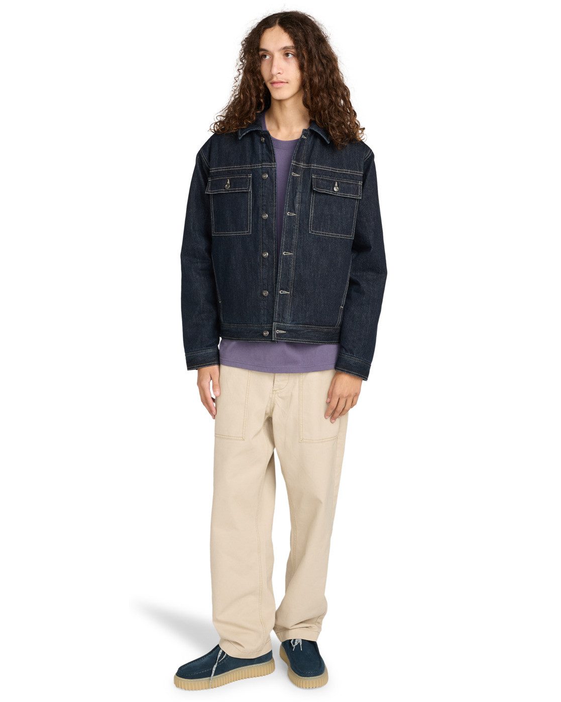 Element Outdoorjacke Trucker Denim